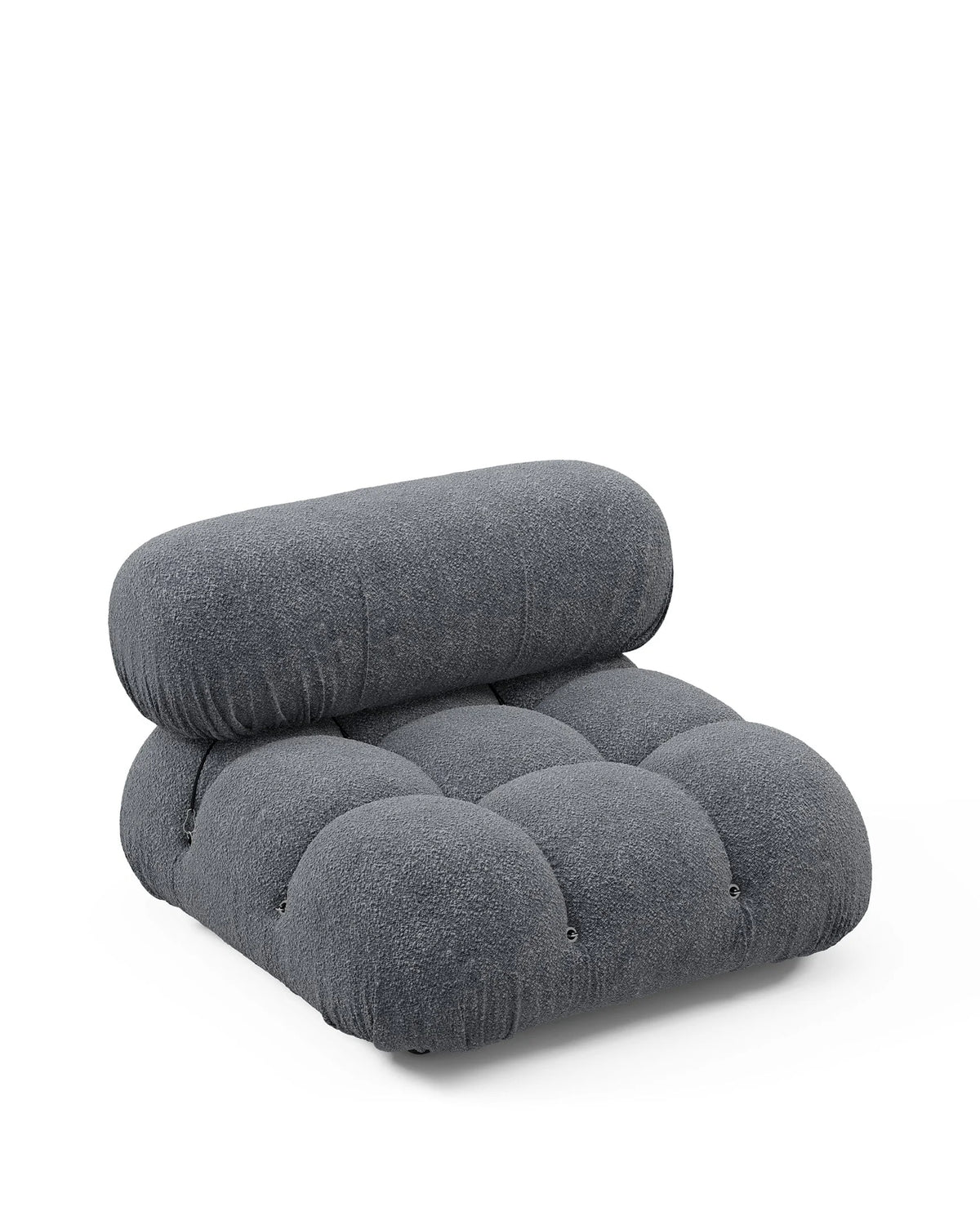 Cameleon 70™ armless module | deep tufting - modules 70 | modular sofa element | madorne