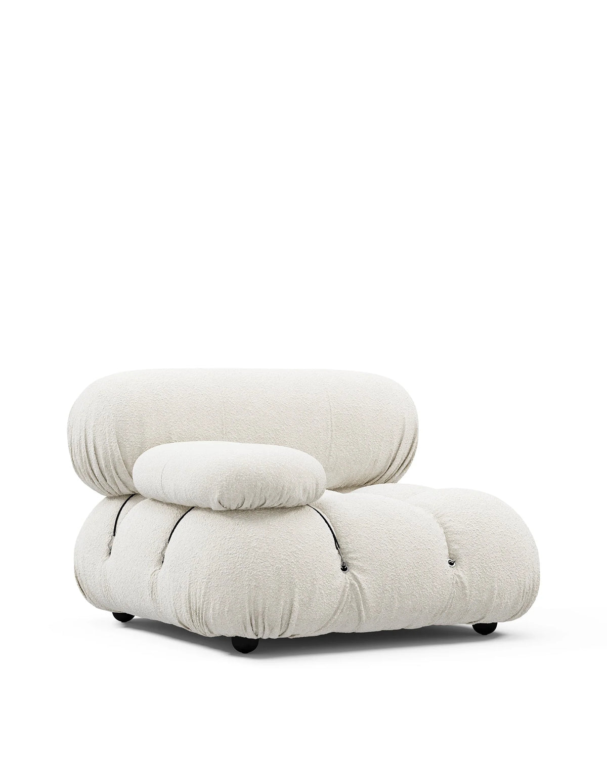 Cameleon 70™ left-arm module | deep tufting - modules 70 | modular sofa element | madorne