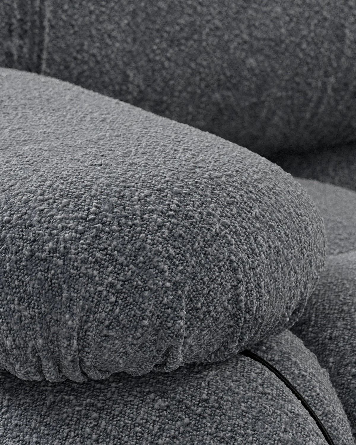 Cameleon 70™ left-arm module | deep tufting - modules 70 | modular sofa element | madorne