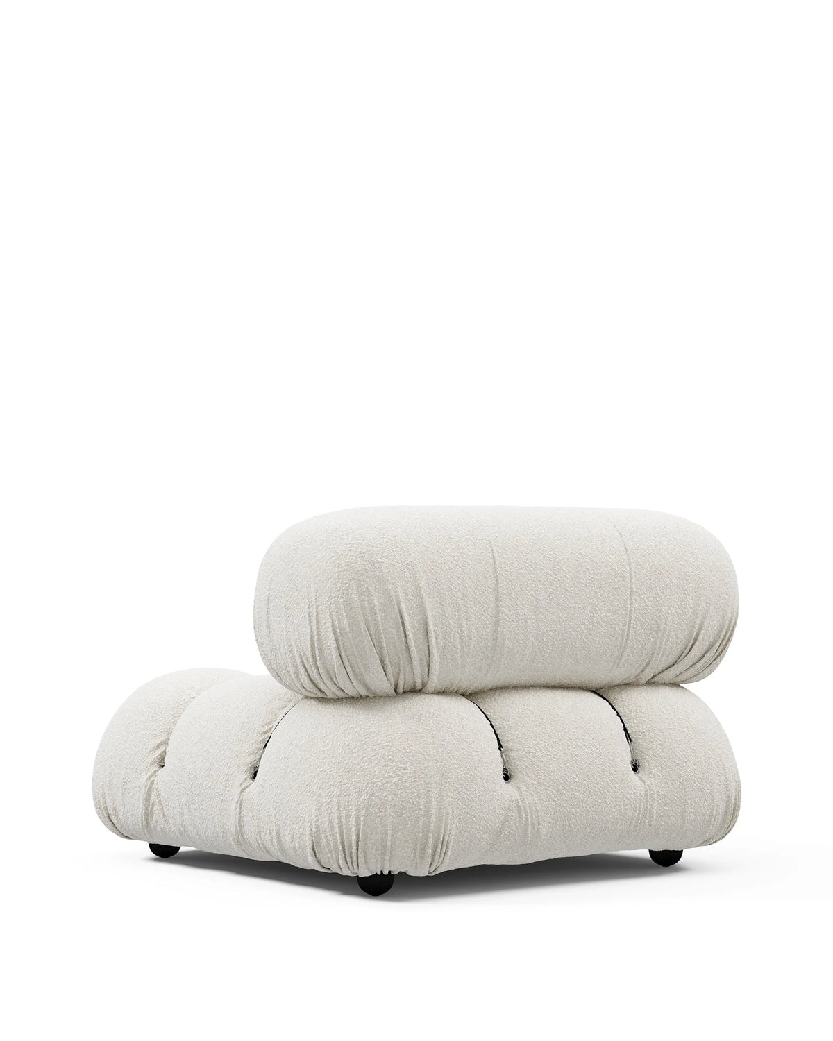 Cameleon 70™ left-arm module | deep tufting - modules 70 | modular sofa element | madorne