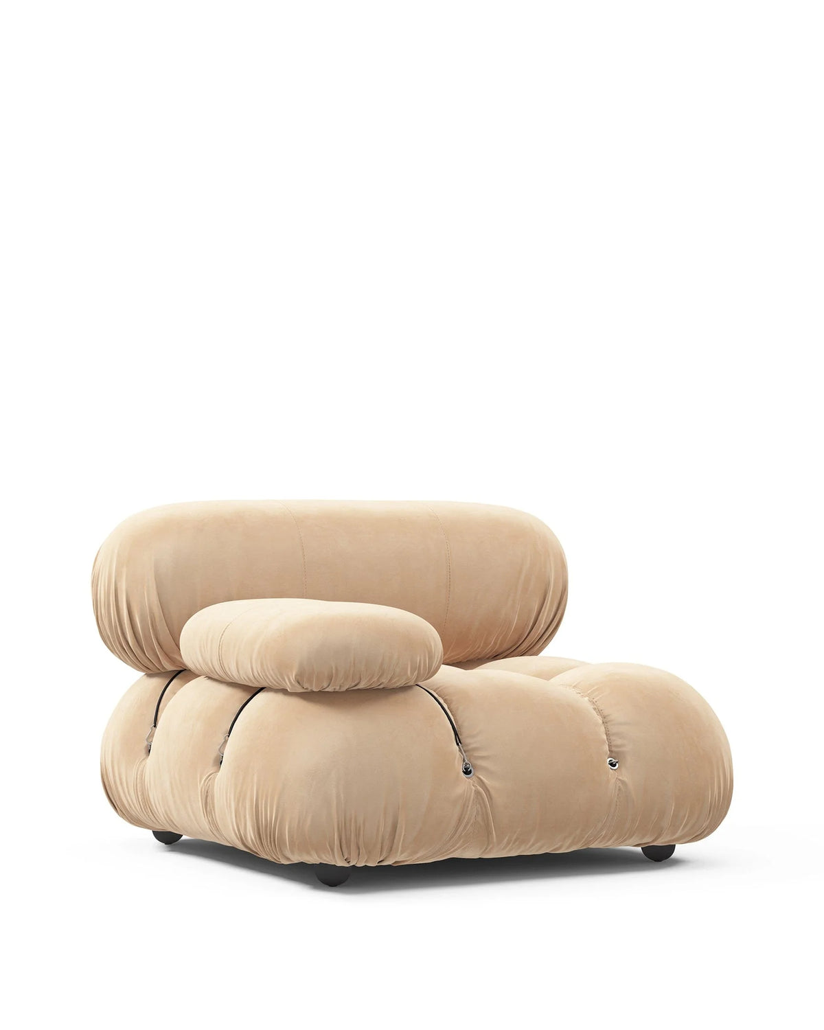 Cameleon 70™ left-arm module | deep tufting - modules 70 | modular sofa element | madorne