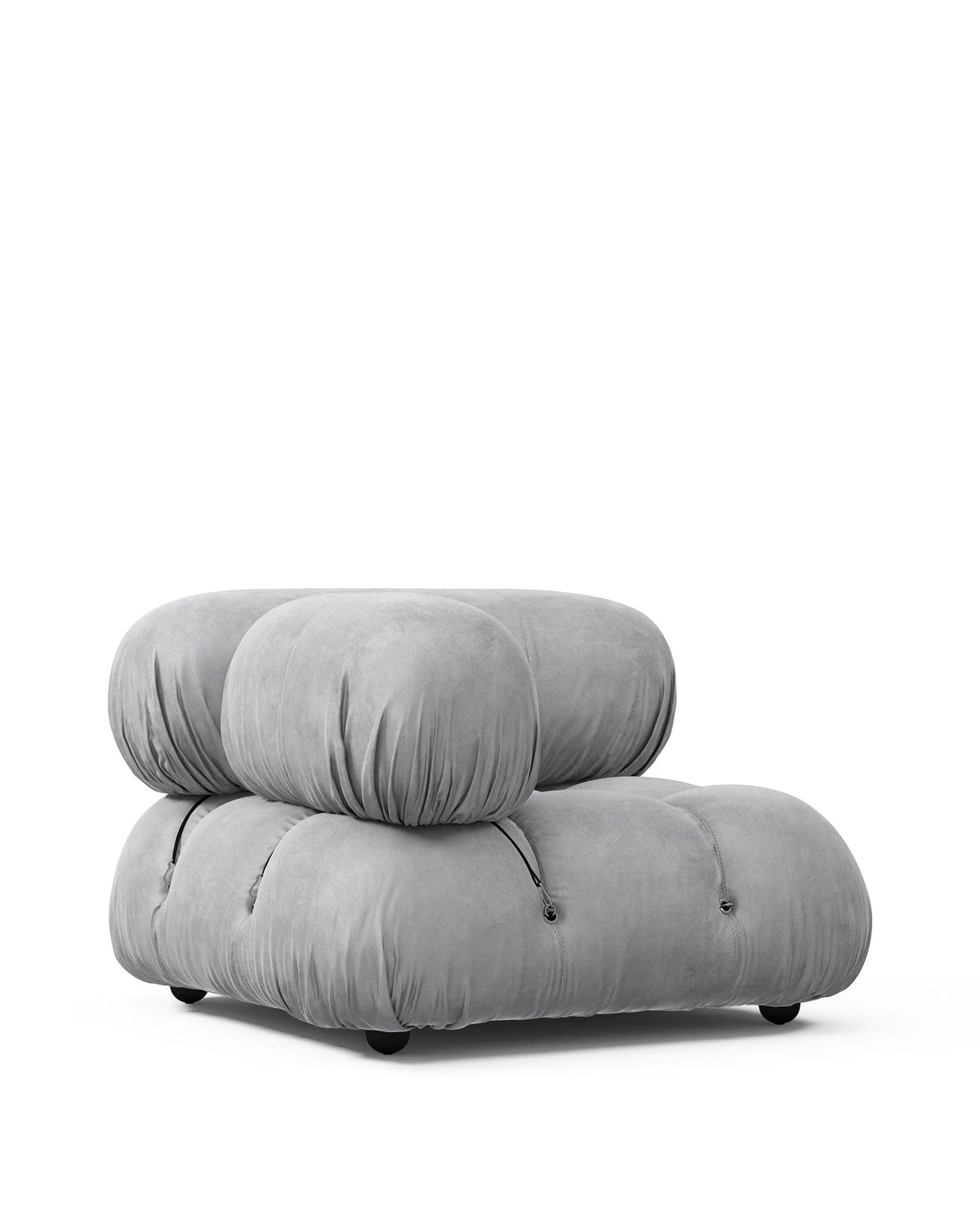 Cameleon 70™ left-corner module | deep tufting - modules 70 | modular sofa element | madorne