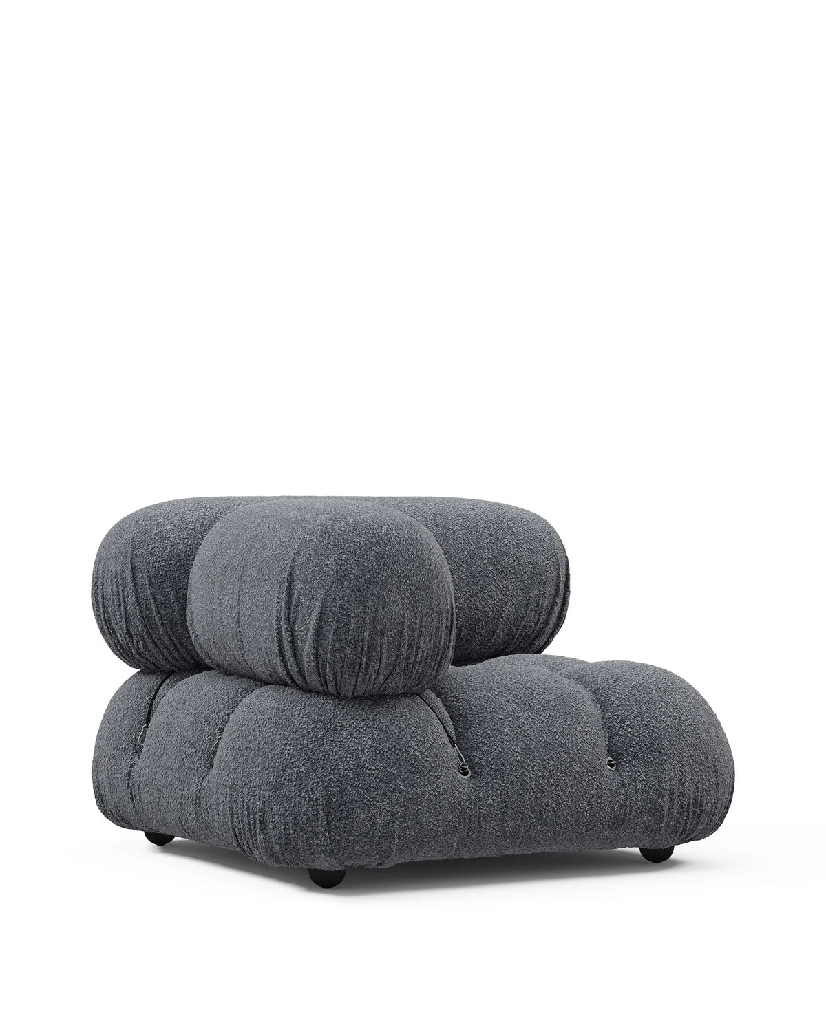 Cameleon 70™ left-corner module | deep tufting - modules 70 | modular sofa element | madorne