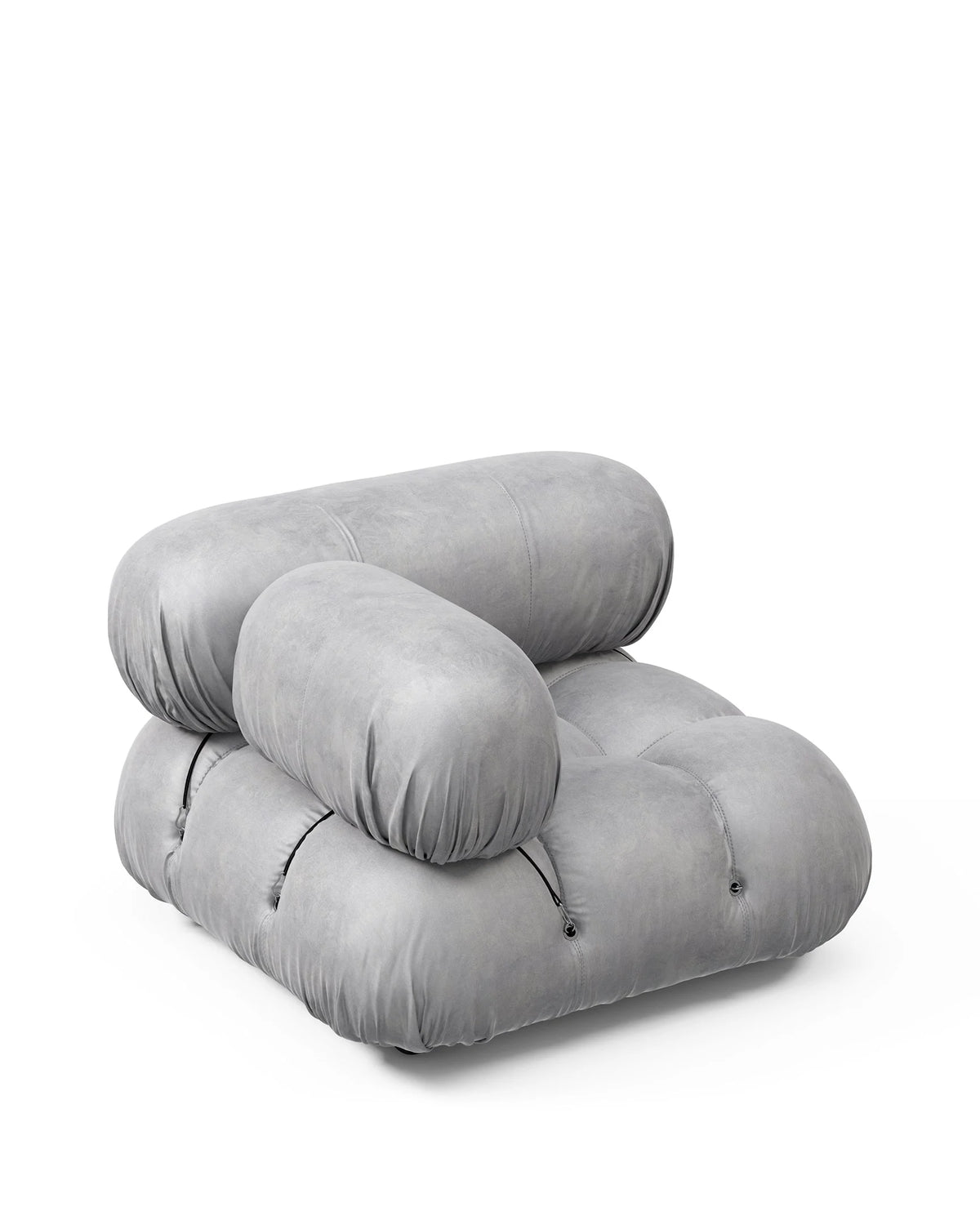 Cameleon 70™ left-corner module | deep tufting - modules 70 | modular sofa element | madorne