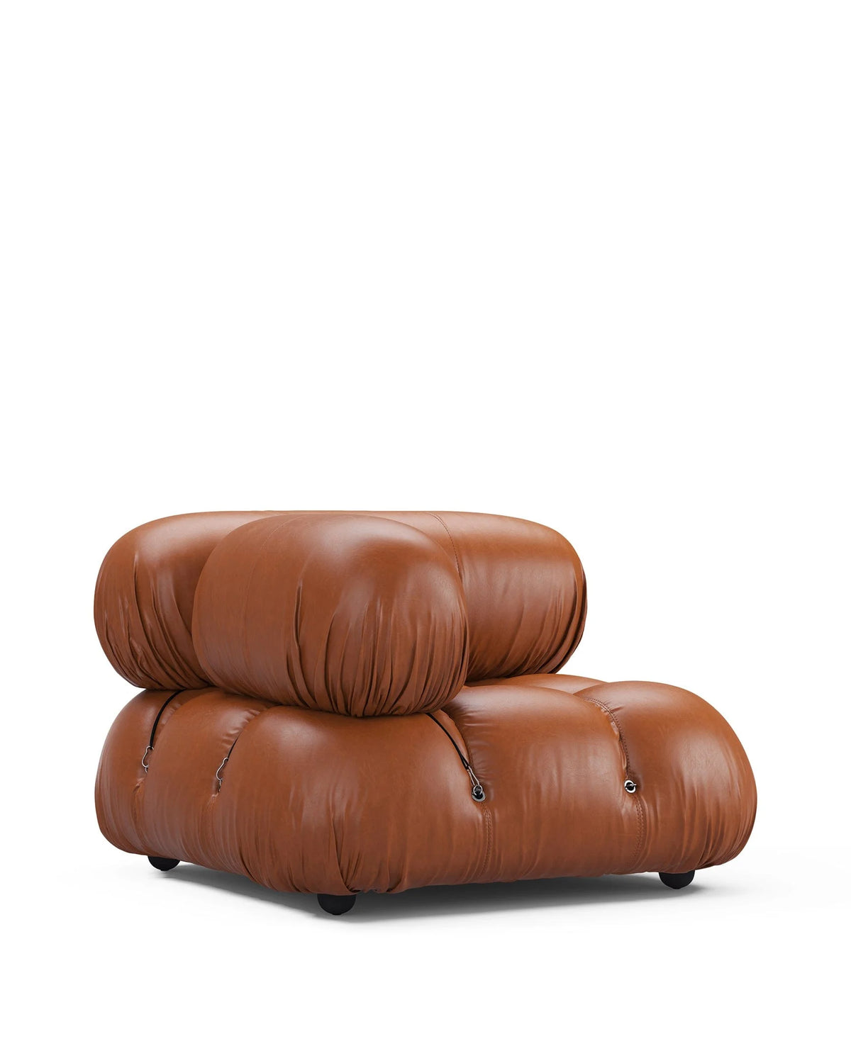Cameleon 70™ left-corner module | deep tufting - modules 70 | modular sofa element | madorne