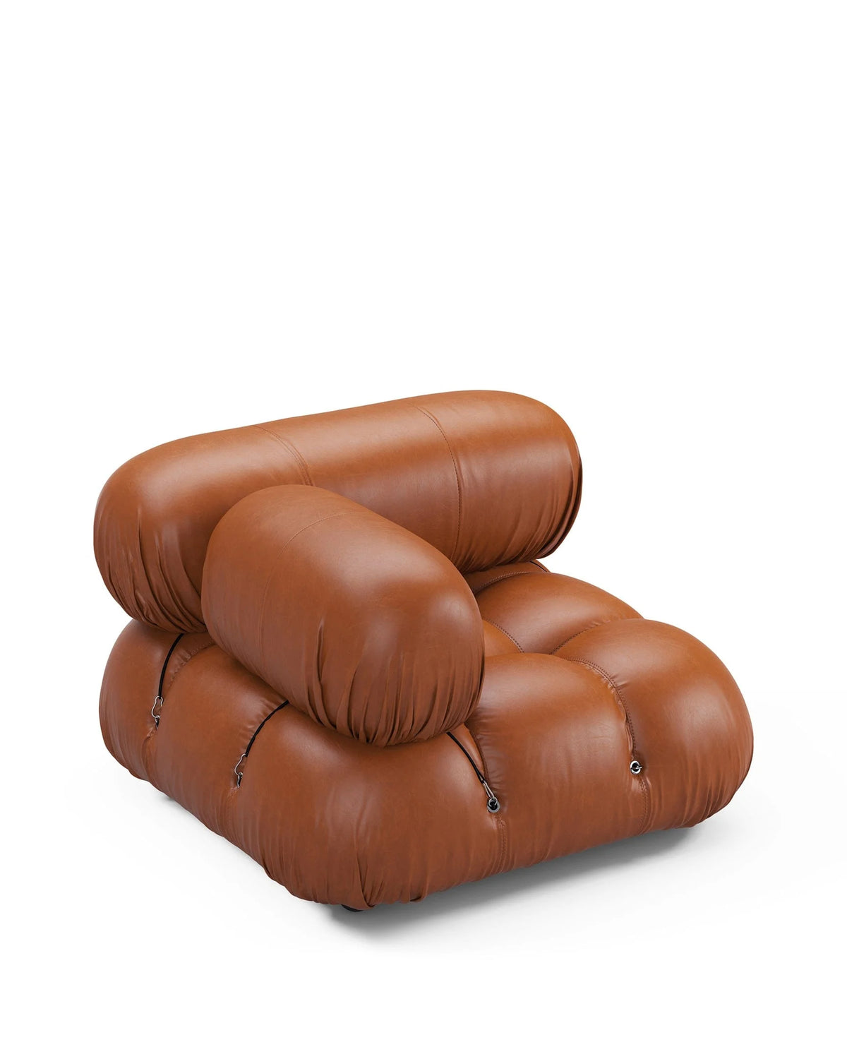 Cameleon 70™ left-corner module | deep tufting - modules 70 | modular sofa element | madorne