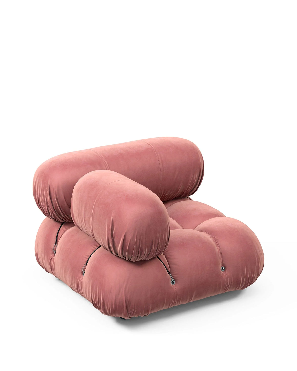 Cameleon 70™ left-corner module | deep tufting - modules 70 | modular sofa element | madorne