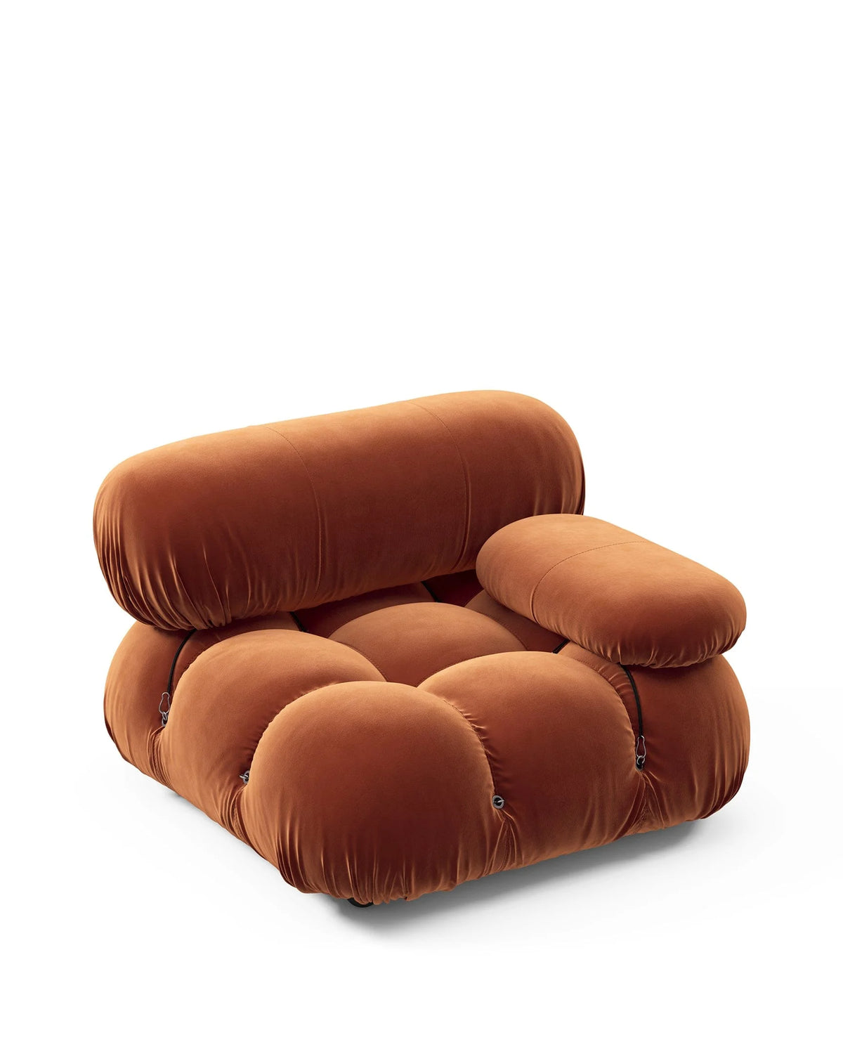 Cameleon 70™ right-arm module | deep tufting - modules 70 | modular sofa element | madorne