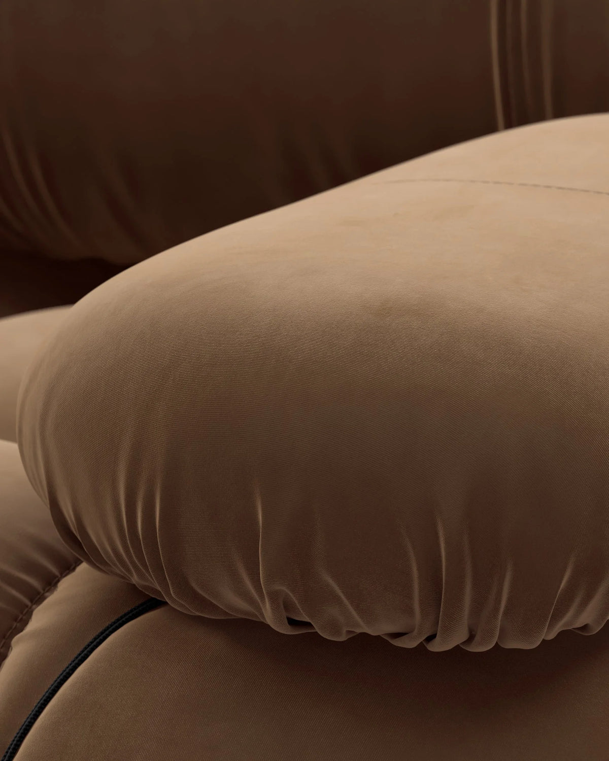 Cameleon 70™ right-arm module | deep tufting - modules 70 | modular sofa element | madorne