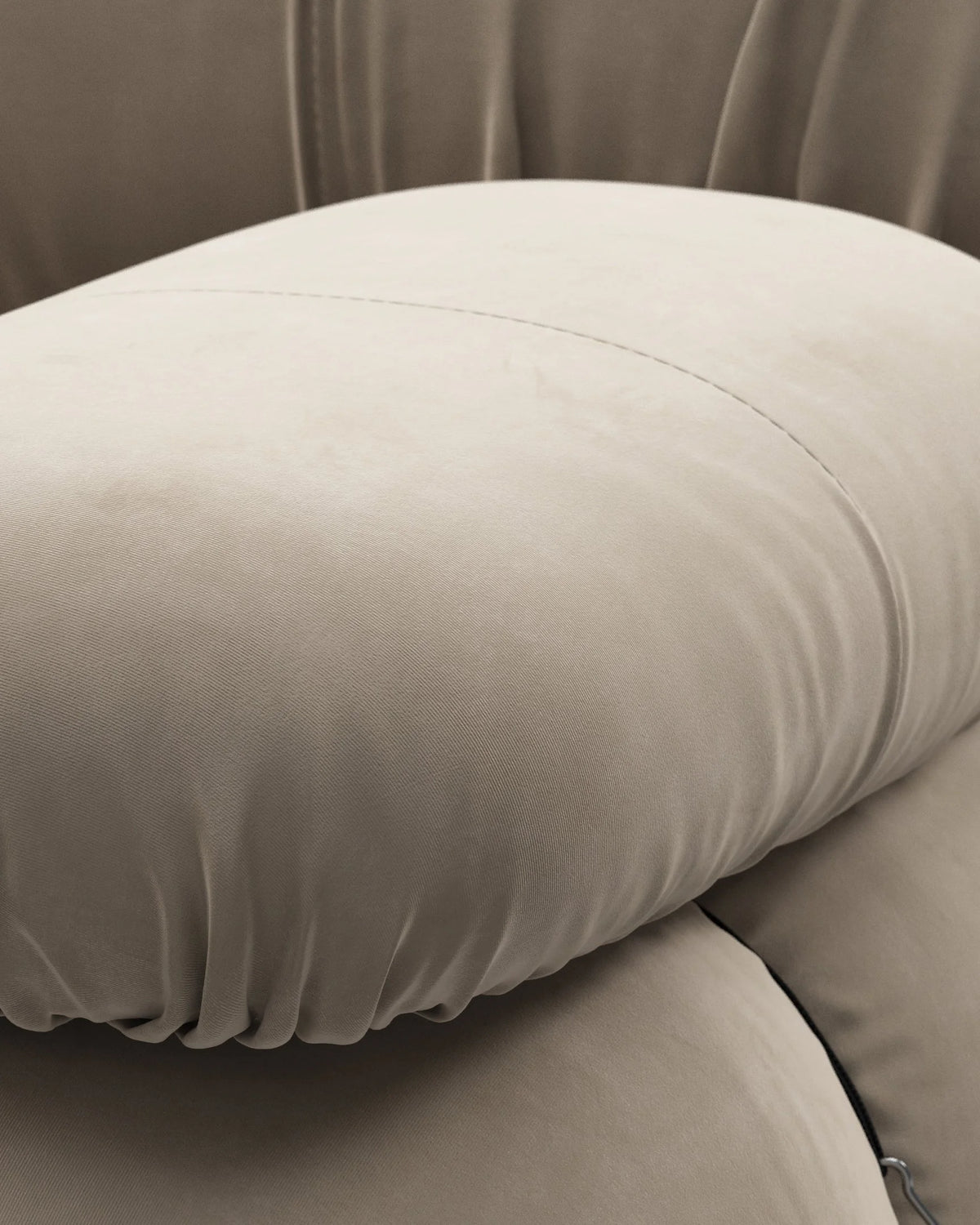 Cameleon 70™ right-arm module | deep tufting - modules 70 | modular sofa element | madorne