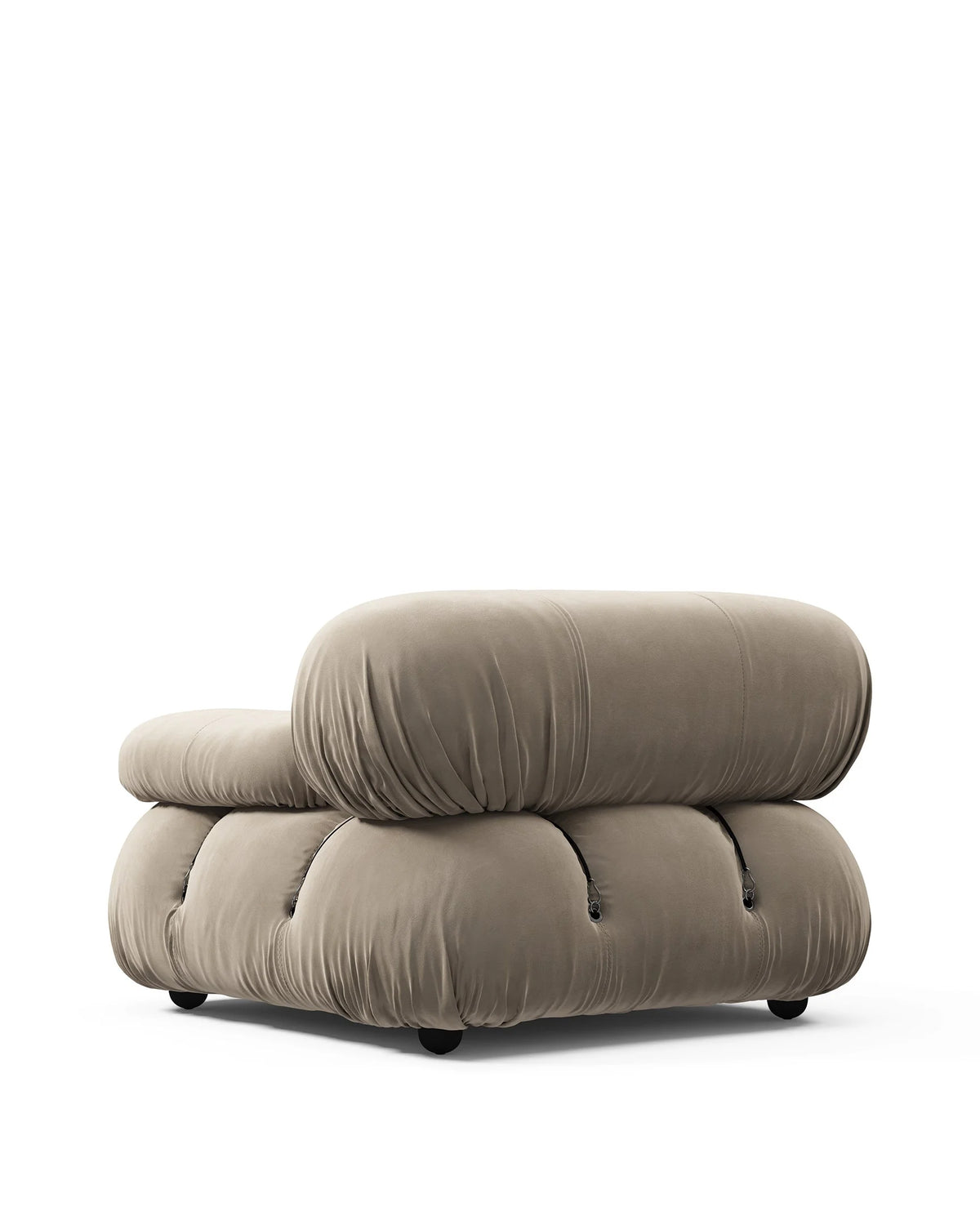 Cameleon 70™ right-arm module | deep tufting - modules 70 | modular sofa element | madorne