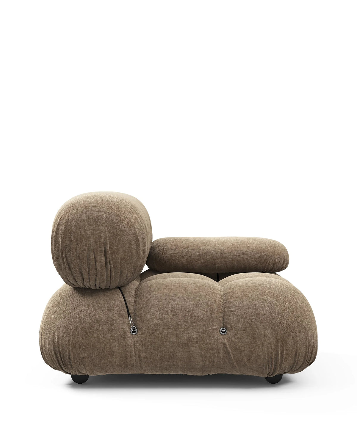 Cameleon 70™ right-arm module | deep tufting - modules 70 | modular sofa element | madorne