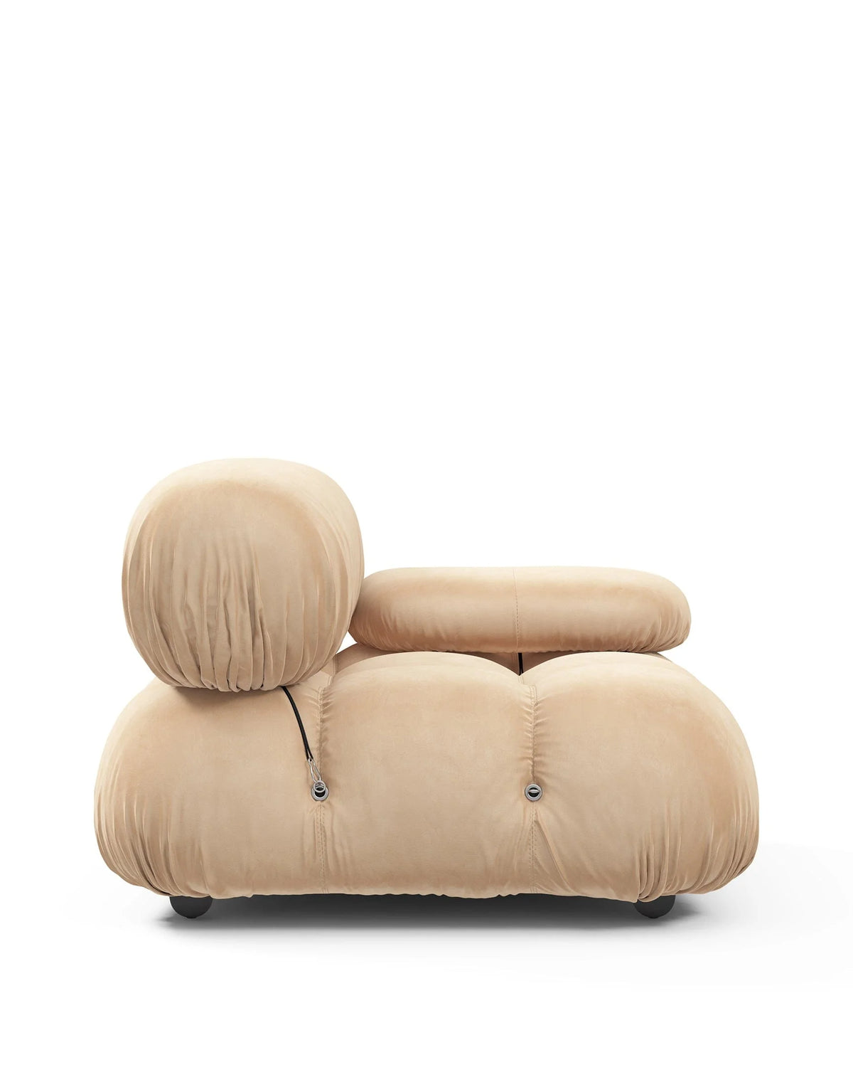 Cameleon 70™ right-arm module | deep tufting - modules 70 | modular sofa element | madorne