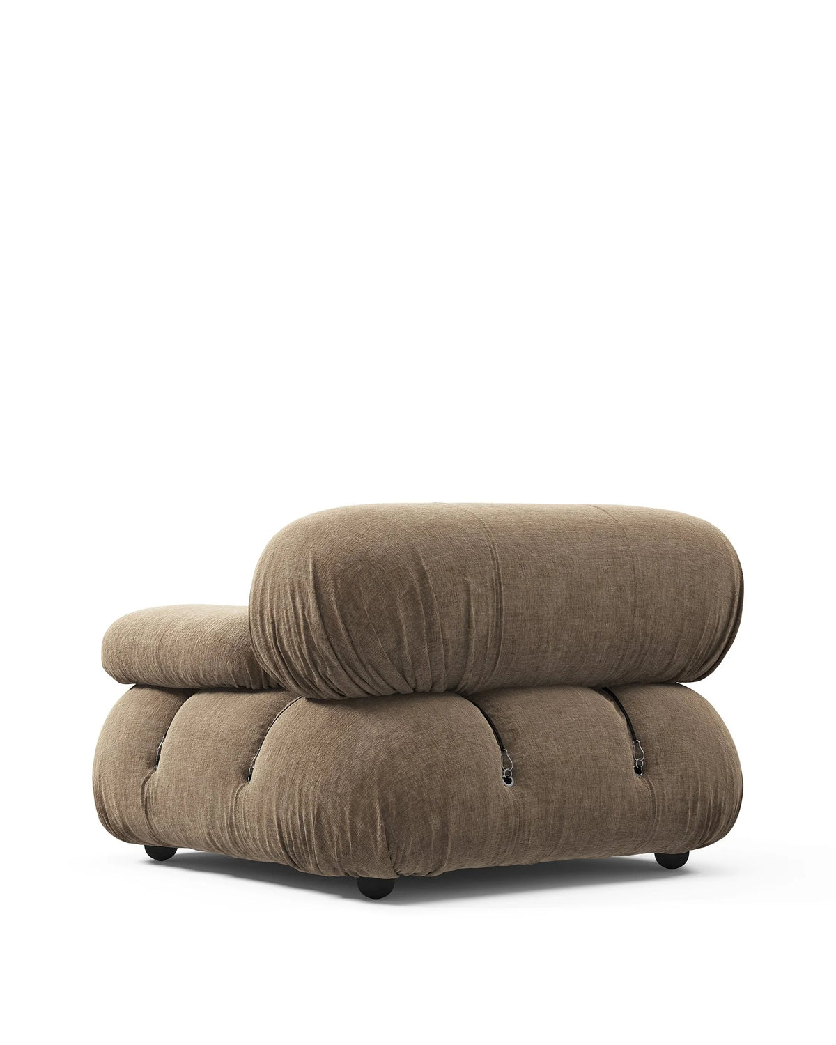 Cameleon 70™ right-arm module | deep tufting - modules 70 | modular sofa element | madorne