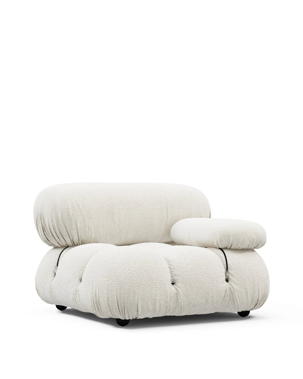 Cameleon 70™ right-arm module | deep tufting - modules 70 | modular sofa element | madorne