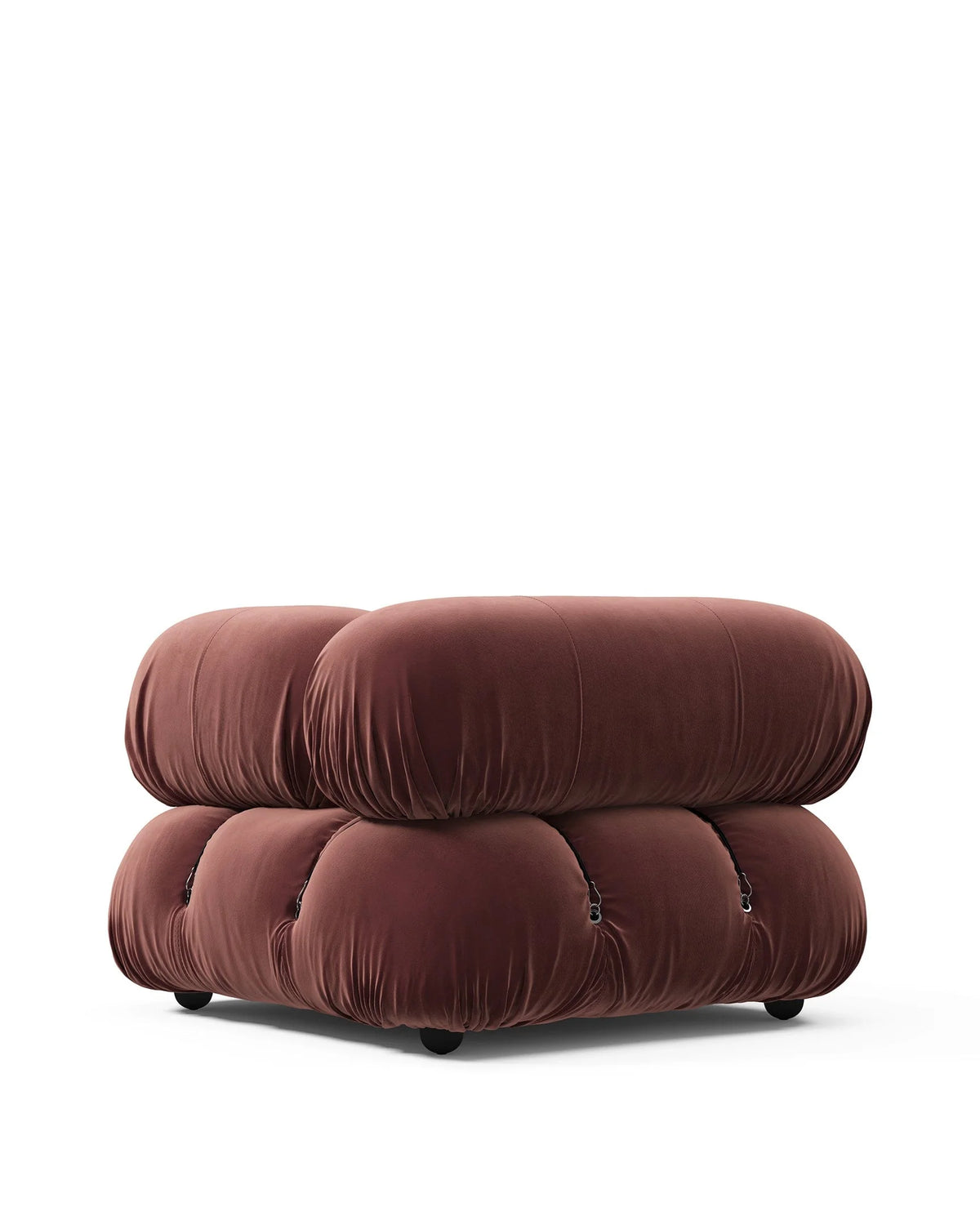 Cameleon 70™ right-corner module | deep tufting - modules 70 | modular sofa element | madorne