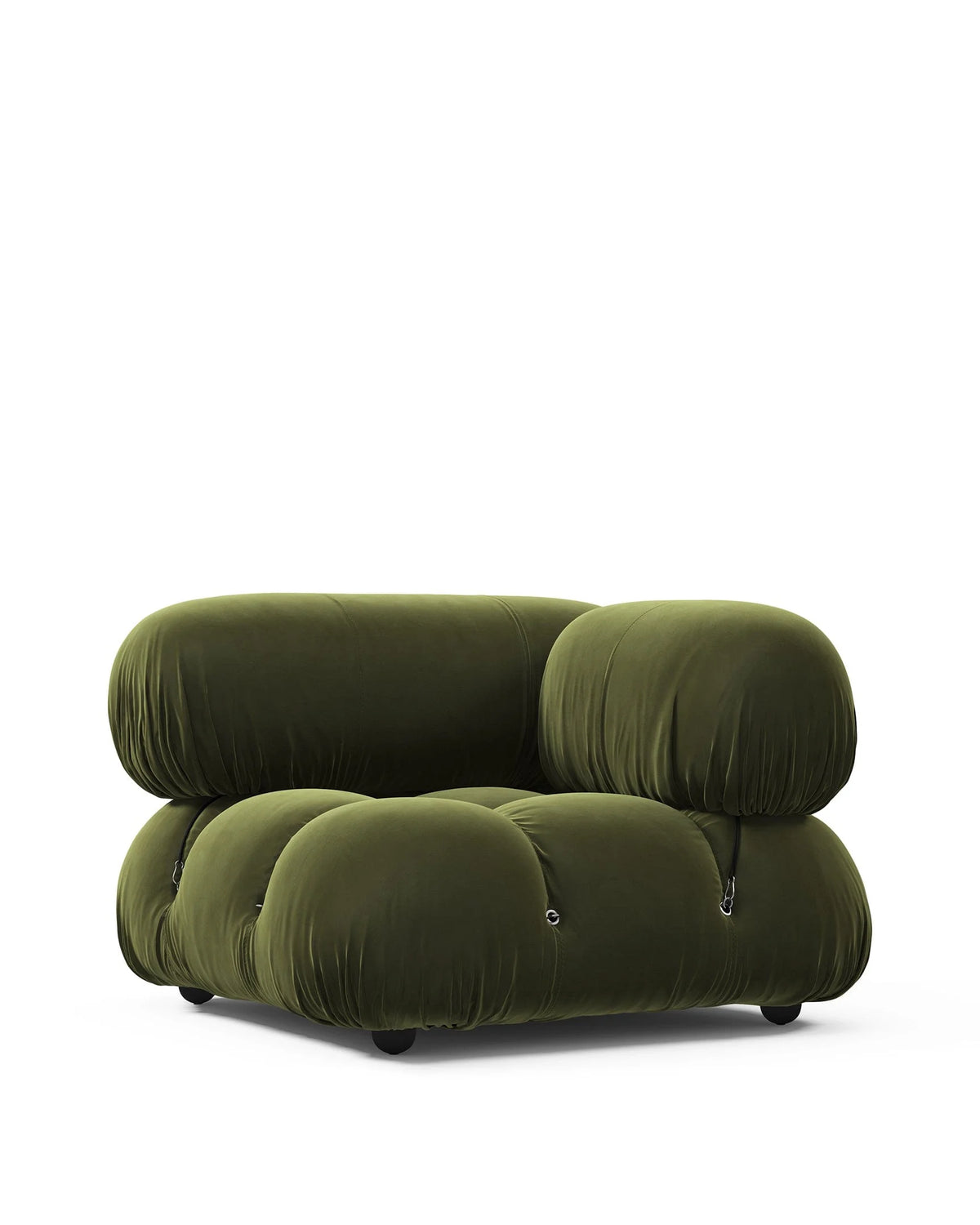 Cameleon 70™ right-corner module | deep tufting - modules 70 | modular sofa element | madorne
