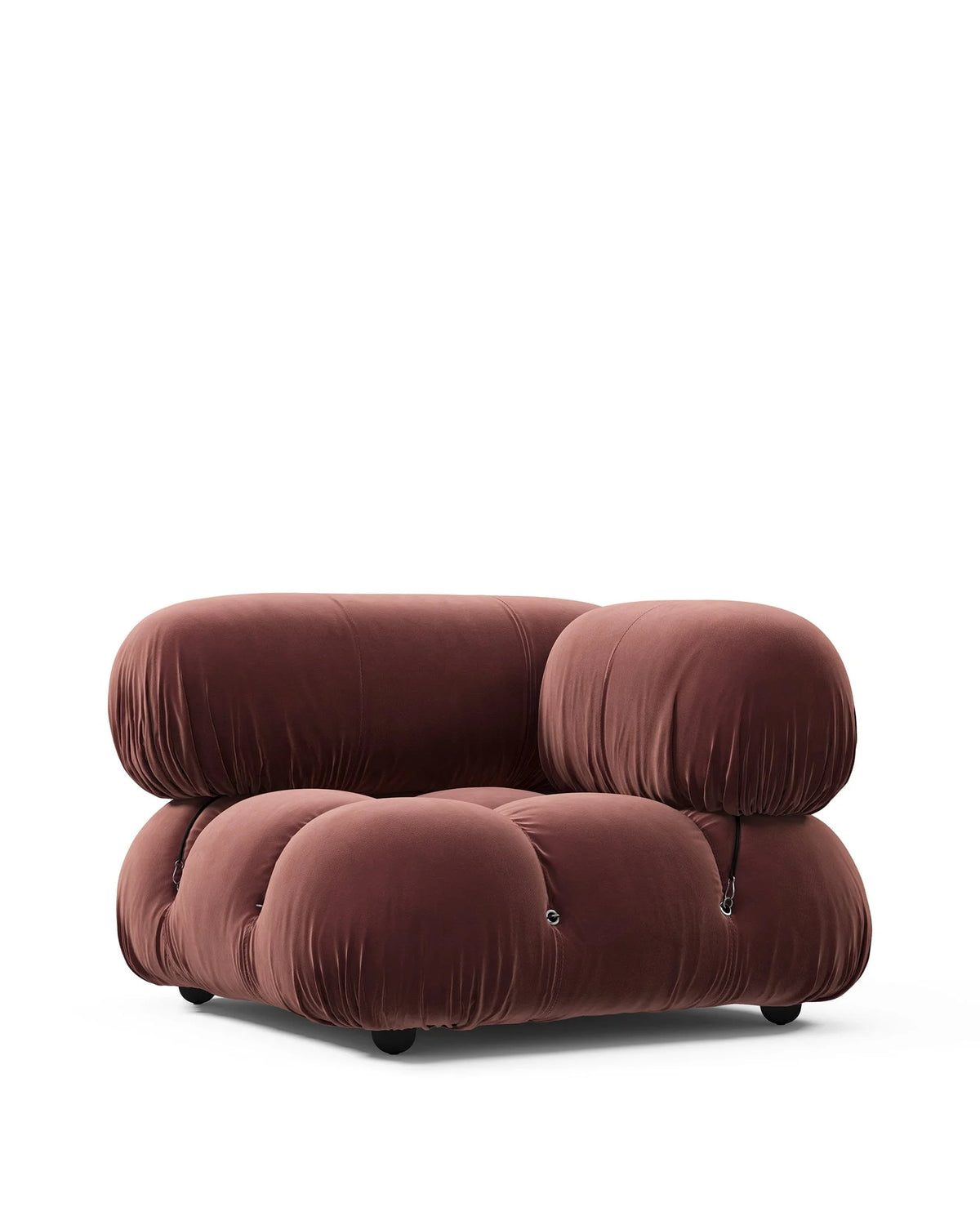 Cameleon 70™ right-corner module | deep tufting - modules 70 | modular sofa element | madorne