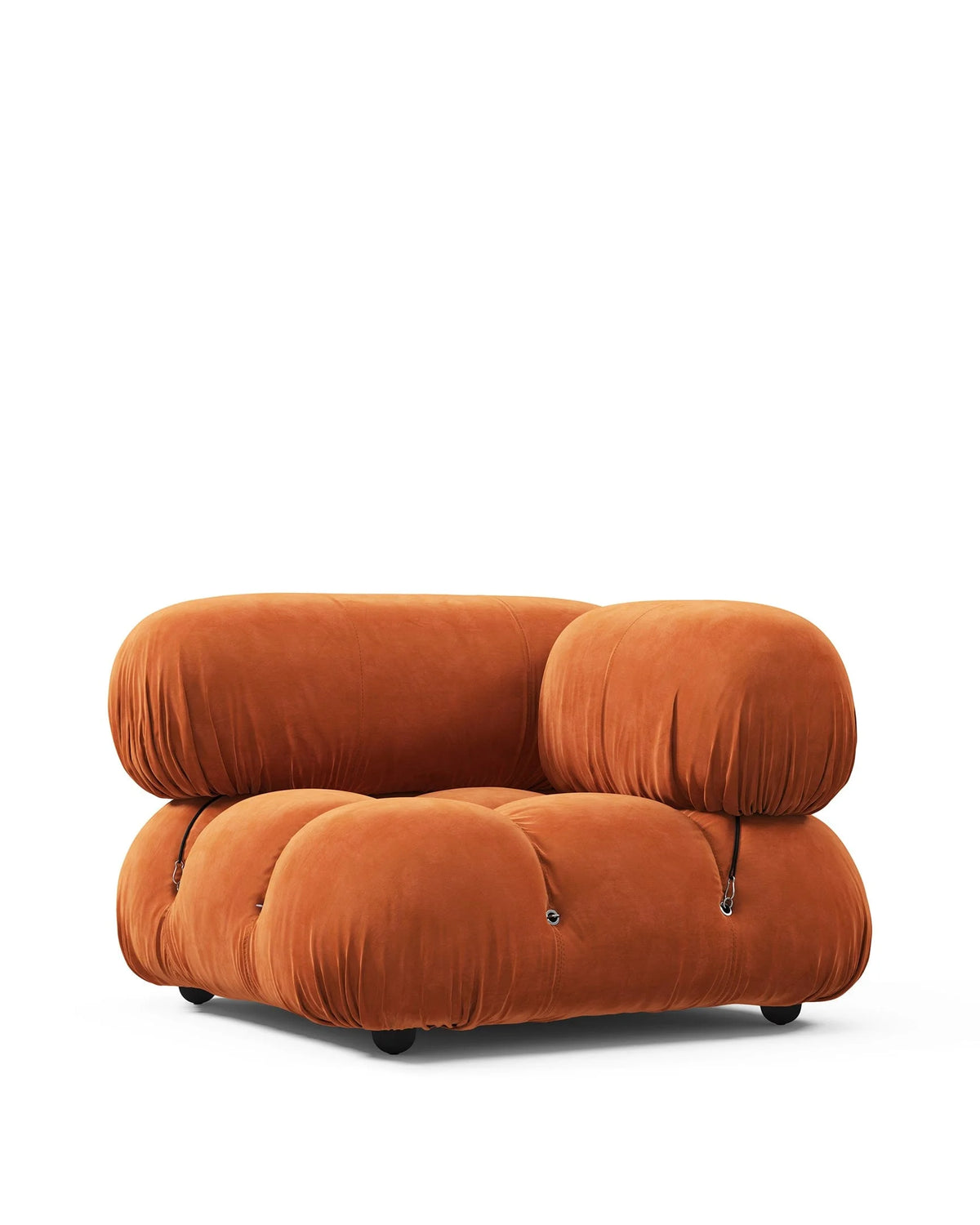 Cameleon 70™ right-corner module | deep tufting - modules 70 | modular sofa element | madorne