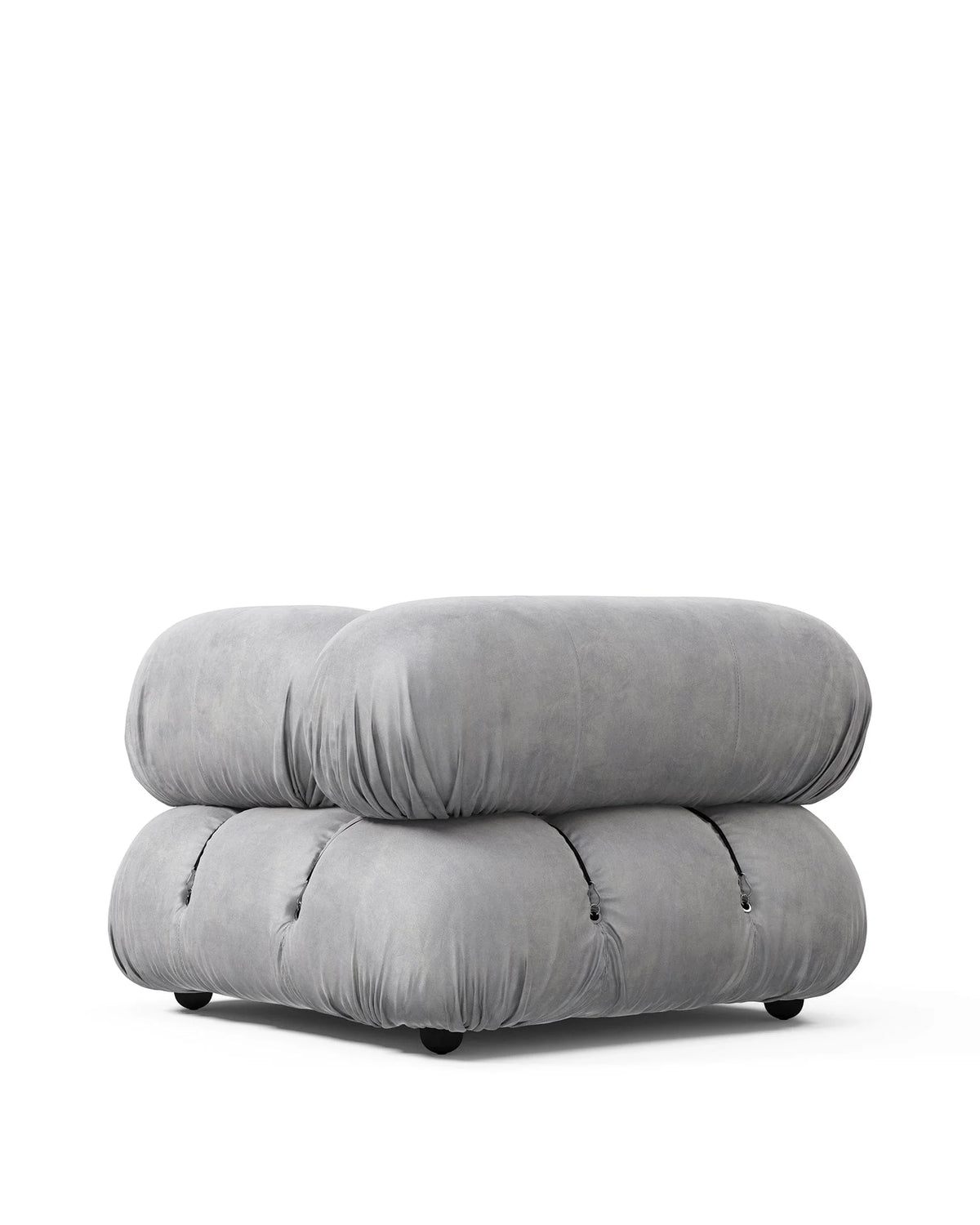 Cameleon 70™ right-corner module | deep tufting - modules 70 | modular sofa element | madorne