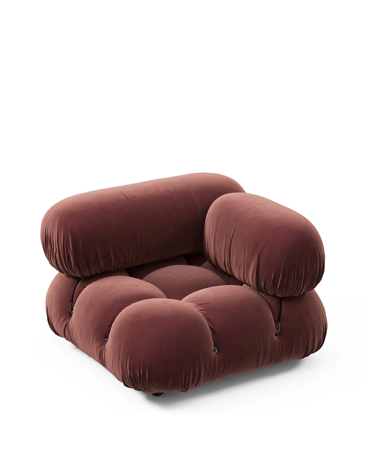 Cameleon 70™ right-corner module | deep tufting - modules 70 | modular sofa element | madorne