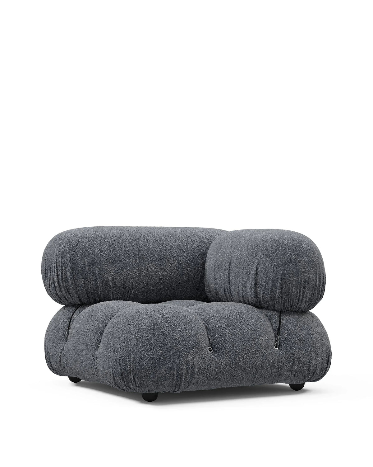 Cameleon 70™ right-corner module | deep tufting - modules 70 | modular sofa element | madorne