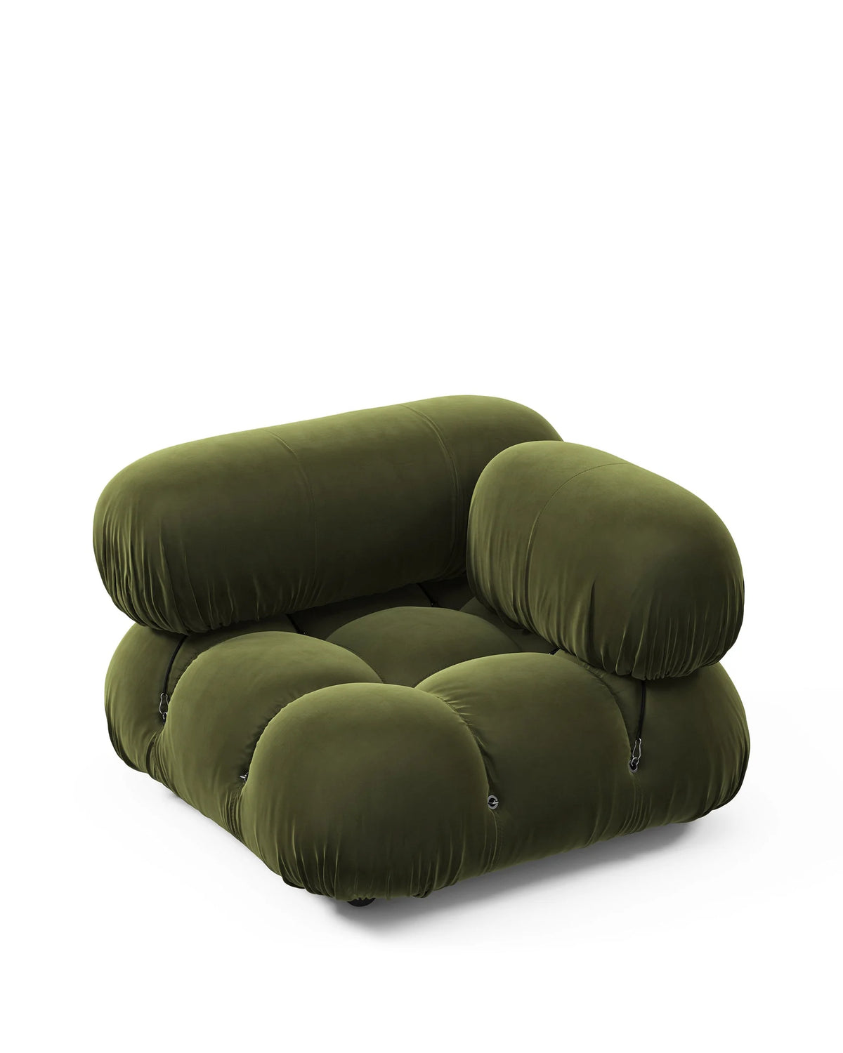 Cameleon 70™ right-corner module | deep tufting - modules 70 | modular sofa element | madorne