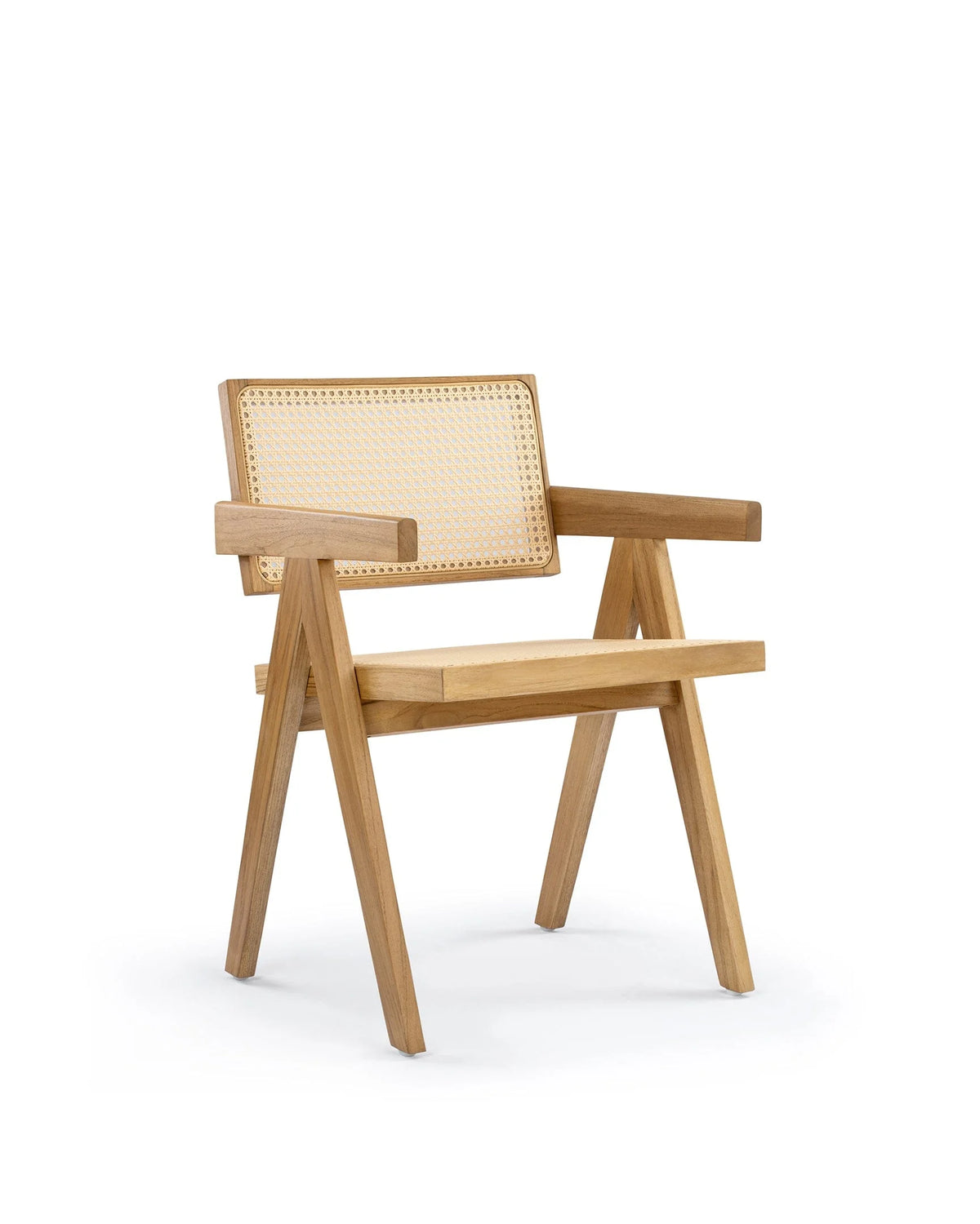 Capitol teak™ outdoor armchair | woven seat - dining chairs teak | chair | madorne
