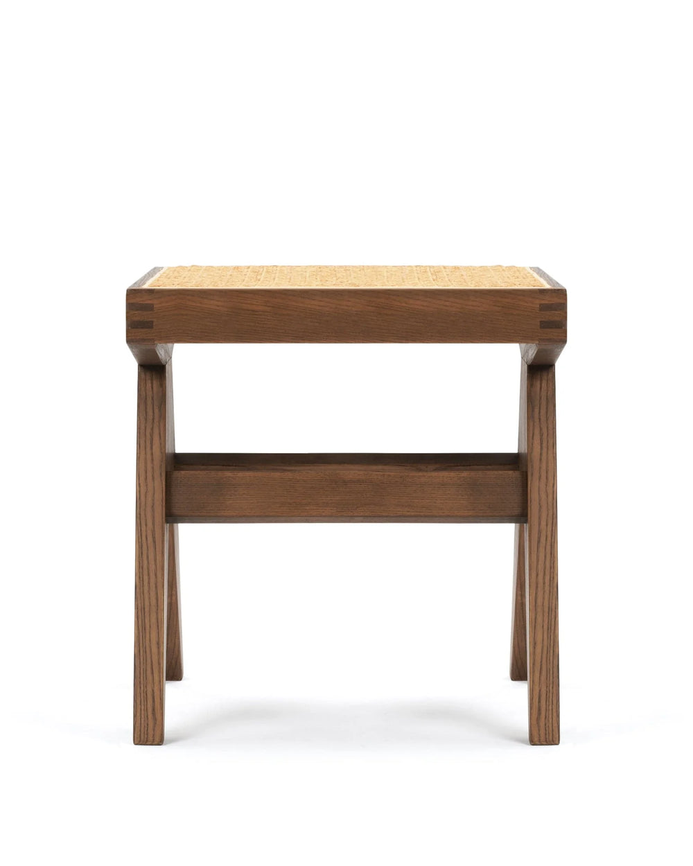 Capitol weave™ stool | walnut - low - stools & ottomans weave | modern ottoman | madorne