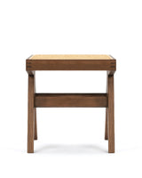Capitol weave™ stool | walnut - low - stools & ottomans weave | modern ottoman | madorne