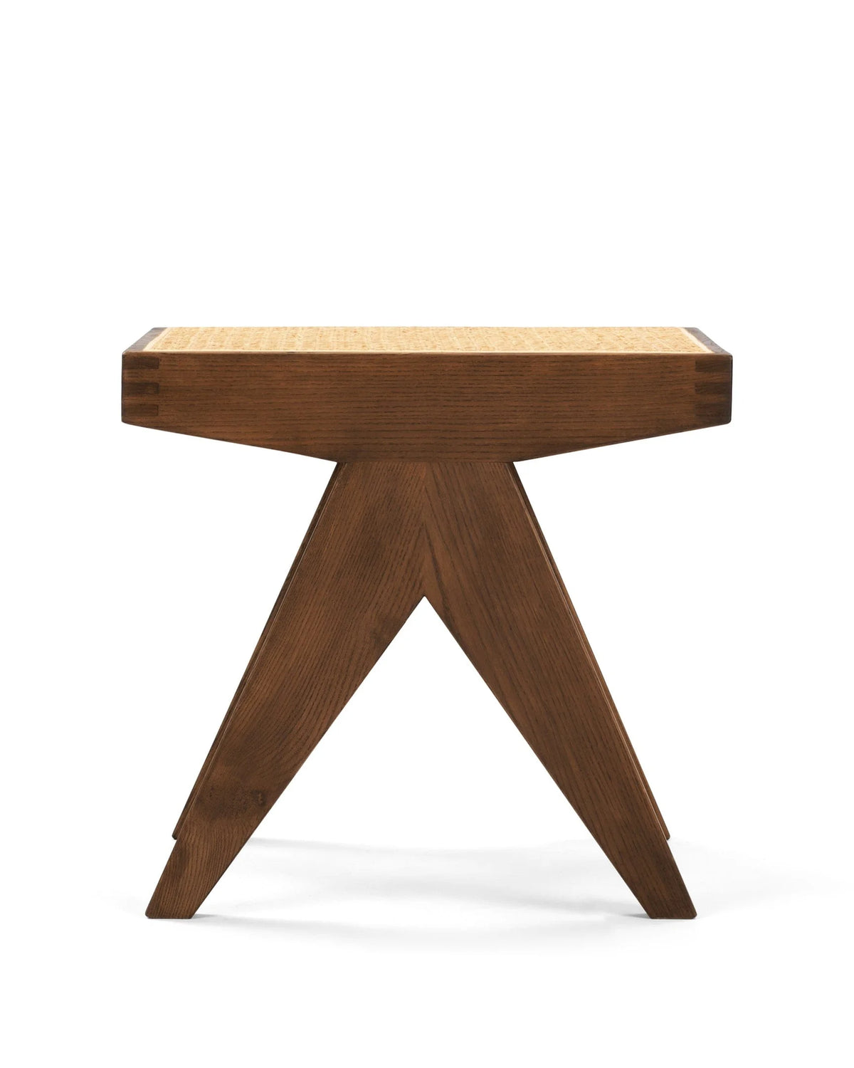 Capitol weave™ stool | walnut - low - stools & ottomans weave | modern ottoman | madorne