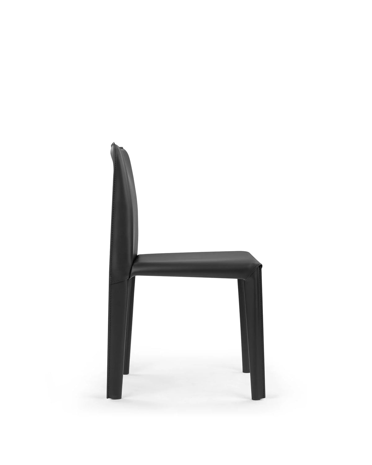 Cavo 77™ dining chair | tailored leather shell - chairs 77 | designer | madorne