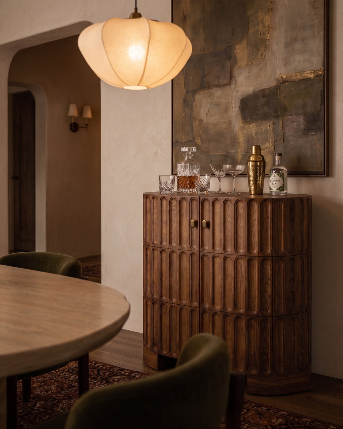 Chelton™ bar cabinet | walnut - storage chelton | modern stool | madorne