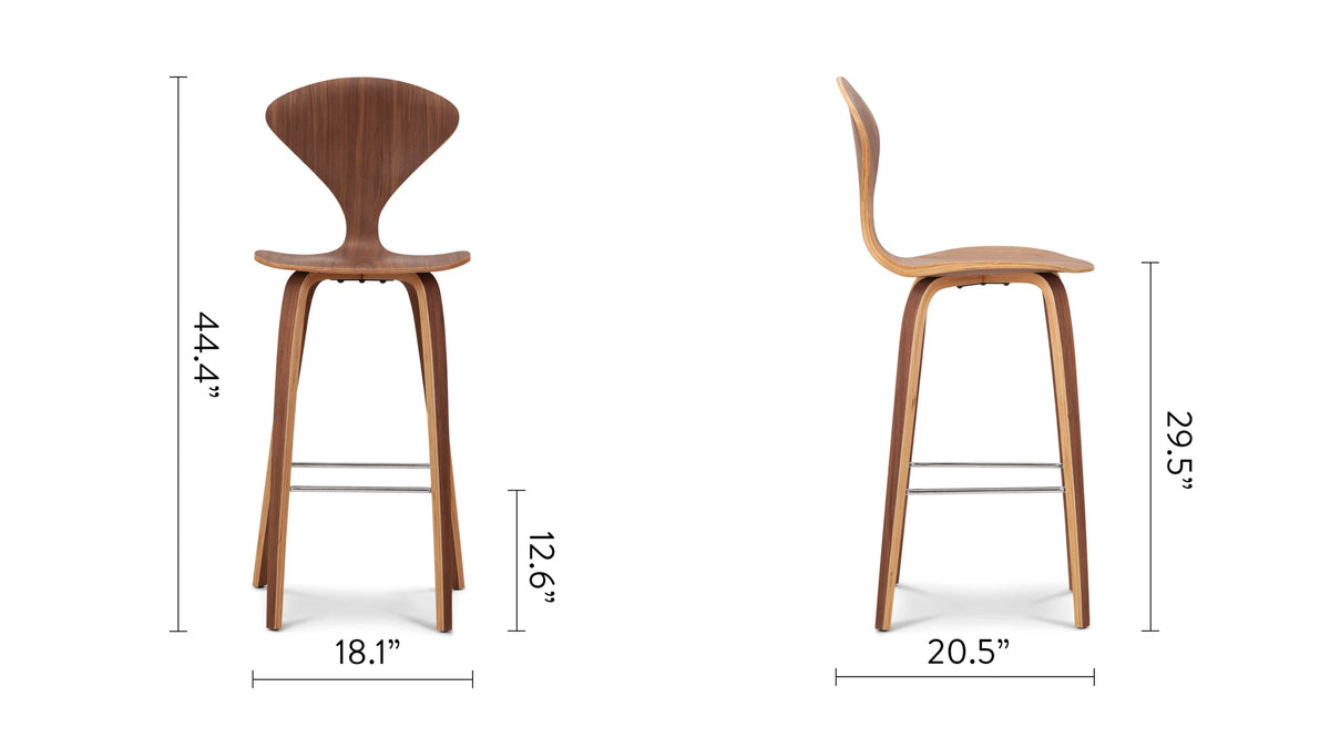 Cherna™ bar stool | molded ash - & counter stools cherner stool-inspired | madorne