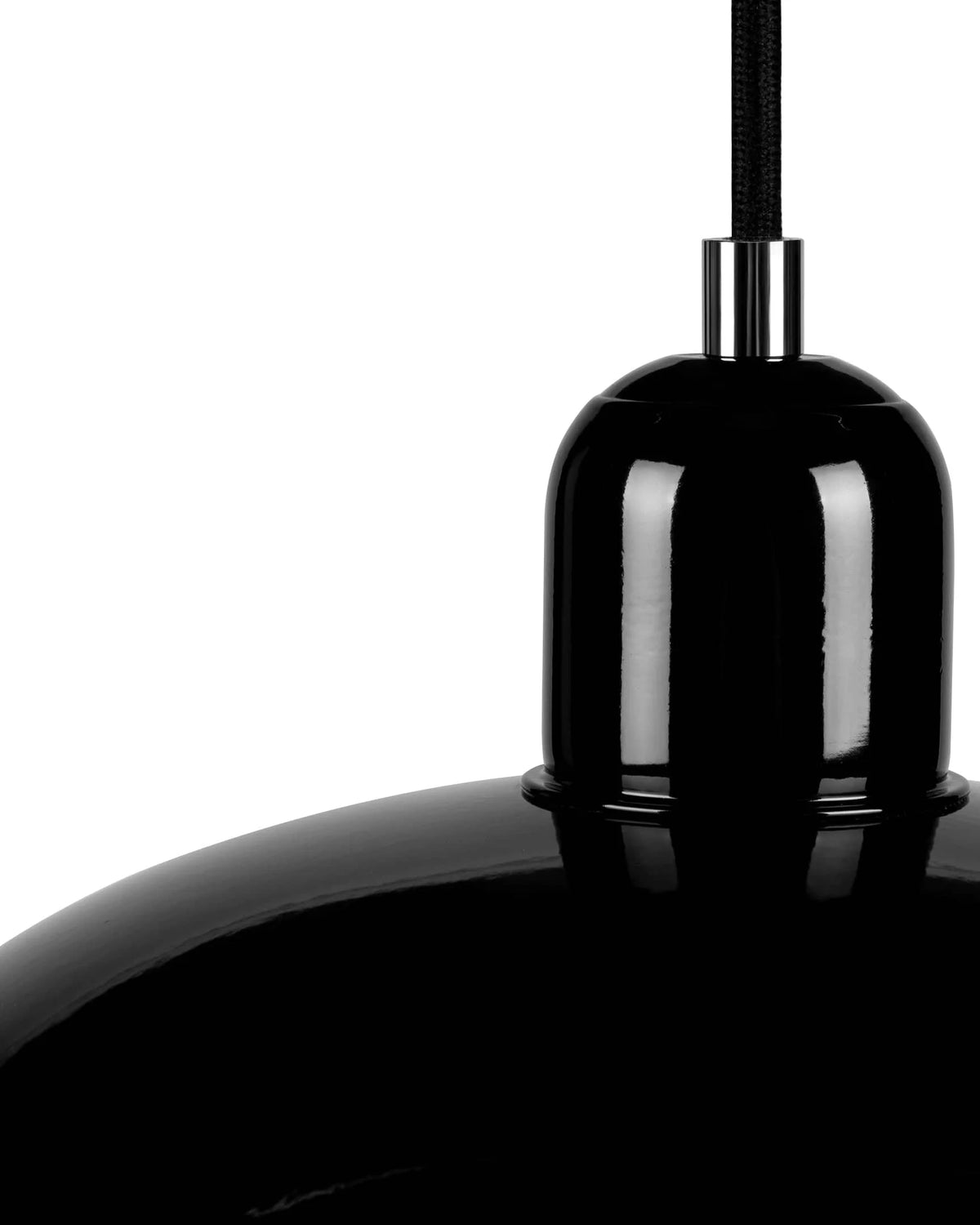 Cila™ pendant | domed steel shade - lighting kaiser idell 6631-p pendant-inspired | madorne