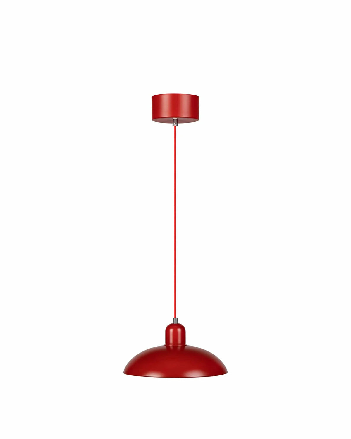Cila™ pendant | domed steel shade - lighting kaiser idell 6631-p pendant-inspired | madorne