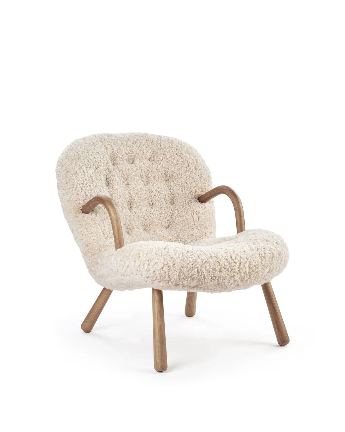 Clama 44™ lounge chair | textured upholstery - chairs 44 | madorne