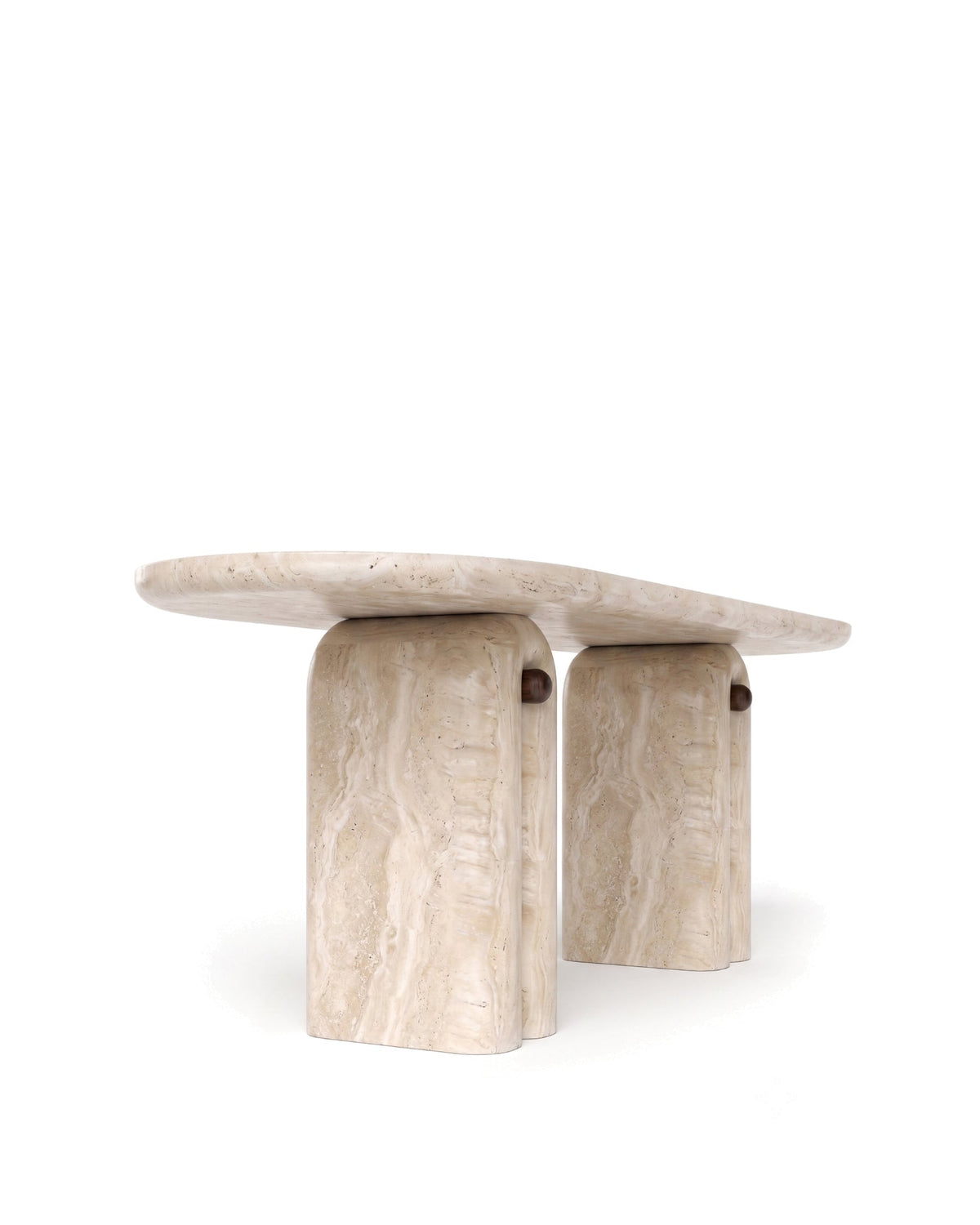Clama Stone™ Dining Table | Travertine