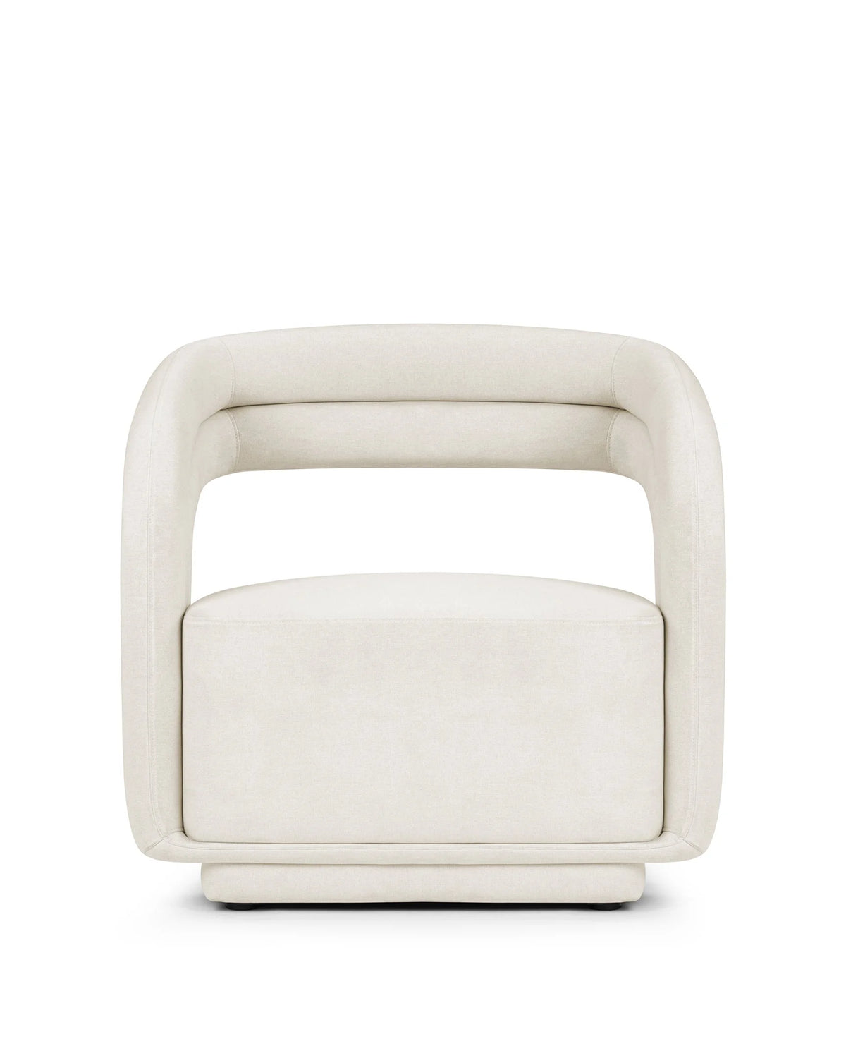 Cloe™ lounge chair | soft brushed woven fabric - chairs cloe | modern | madorne