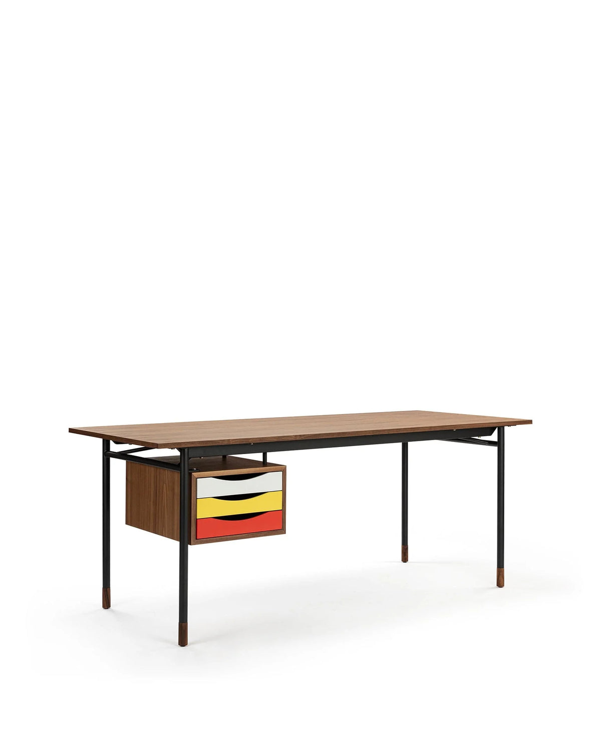 Coena™ desk | walnut wood frame - desks nyhavn desk-inspired | madorne