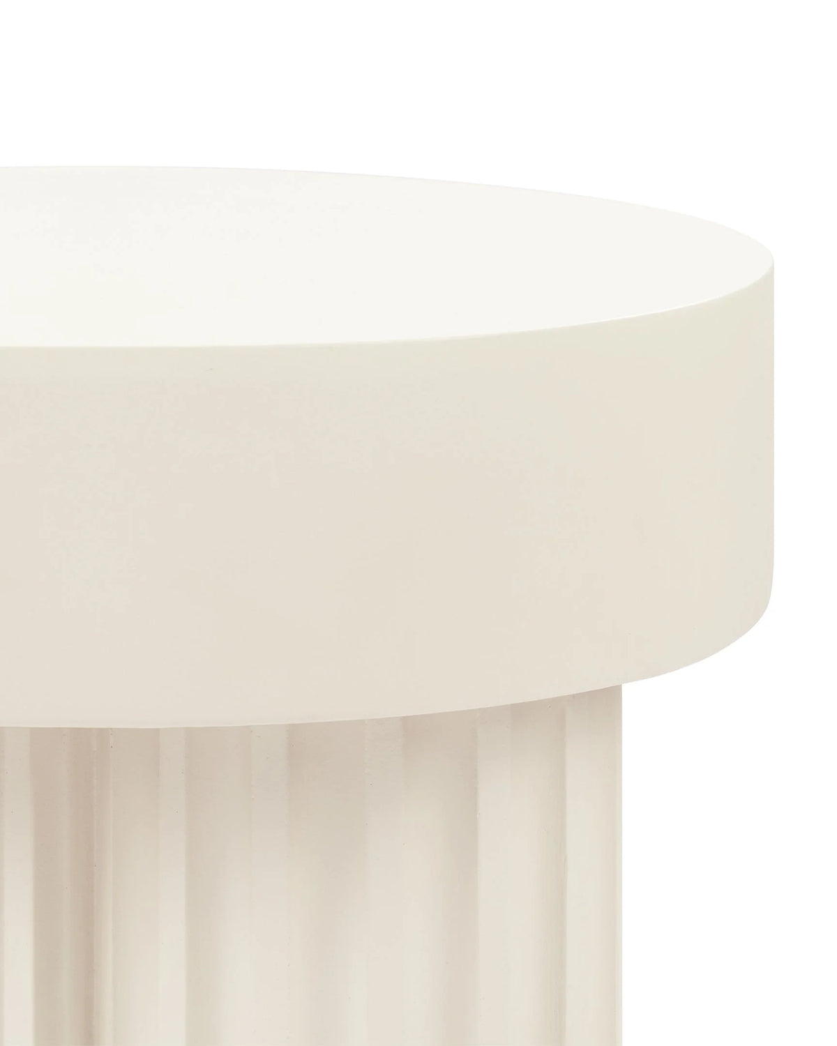 Cog™ side table | lightweight concrete - tables cog inspired by gear | madorne