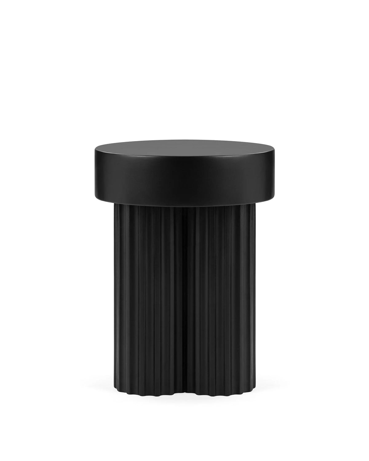 Cog™ side table | lightweight concrete - tables cog inspired by gear | madorne