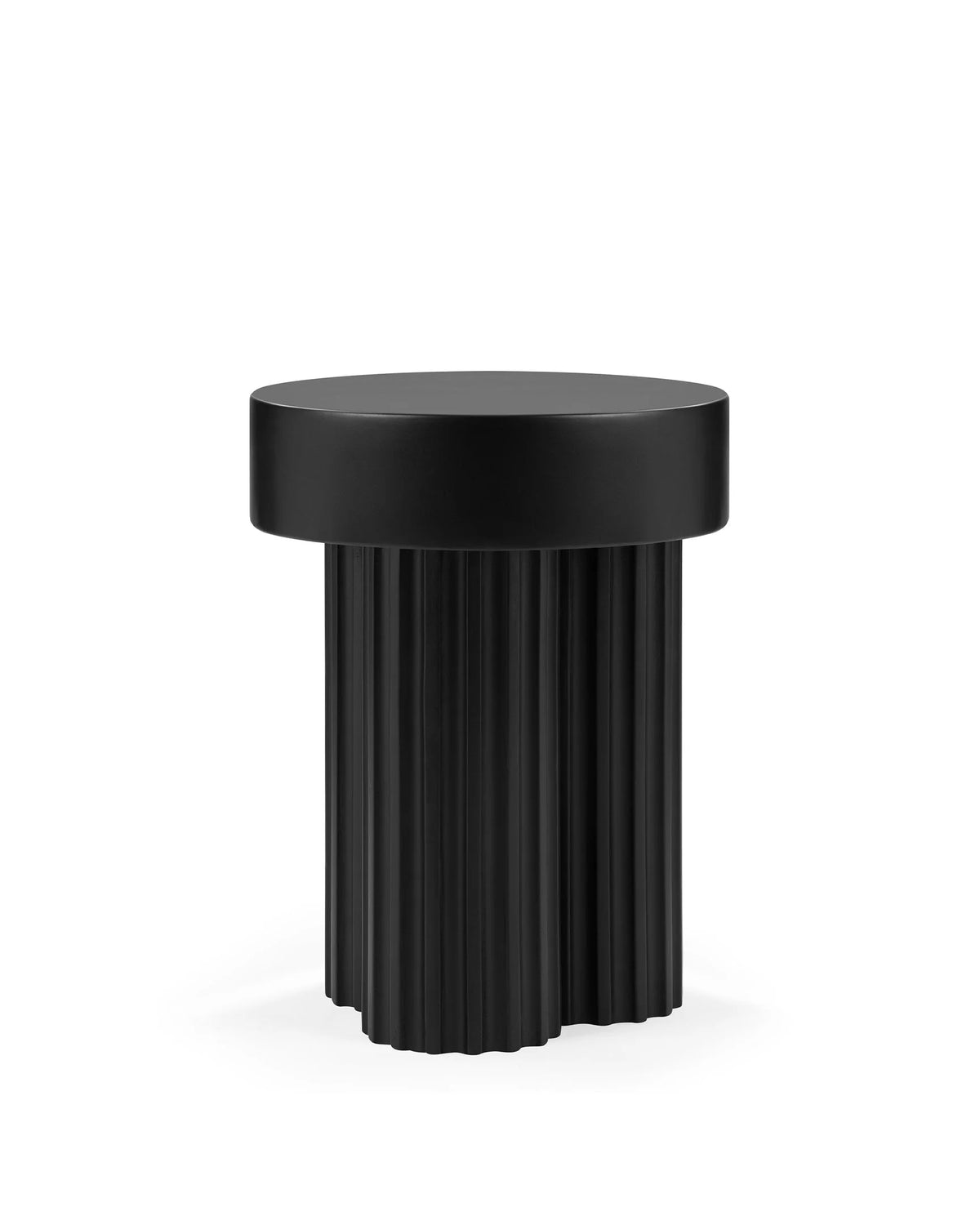Cog™ side table | lightweight concrete - tables cog inspired by gear | madorne