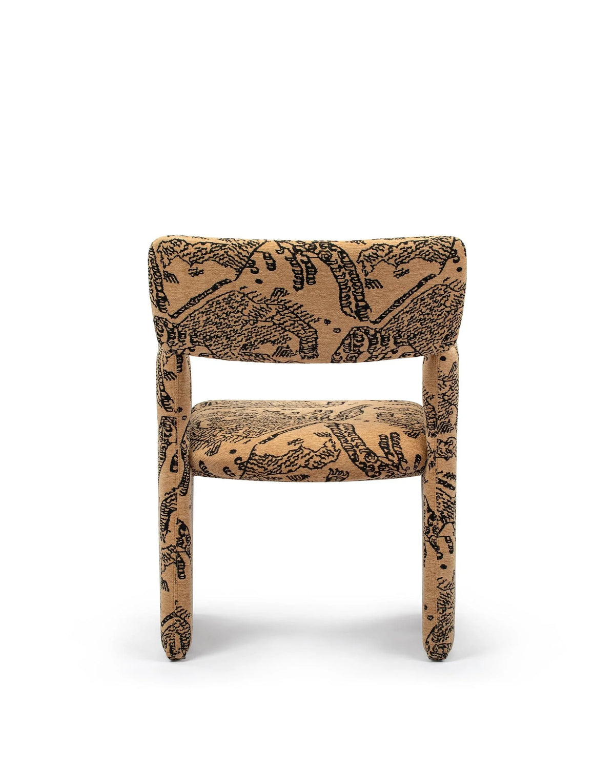 Corona™ dining armchair | upholstered geometry - chairs crown armchair-inspired | madorne