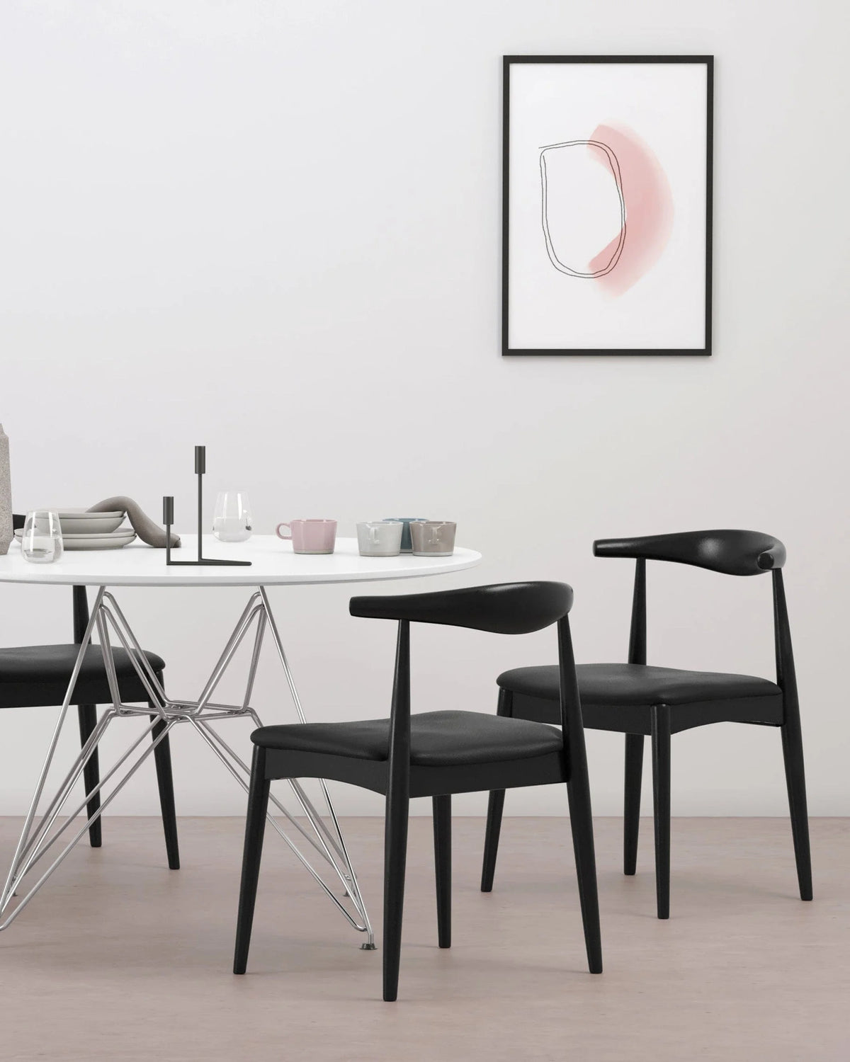 Curve 20 wide™ dining chair | sculpted wood - chairs wide | madorne