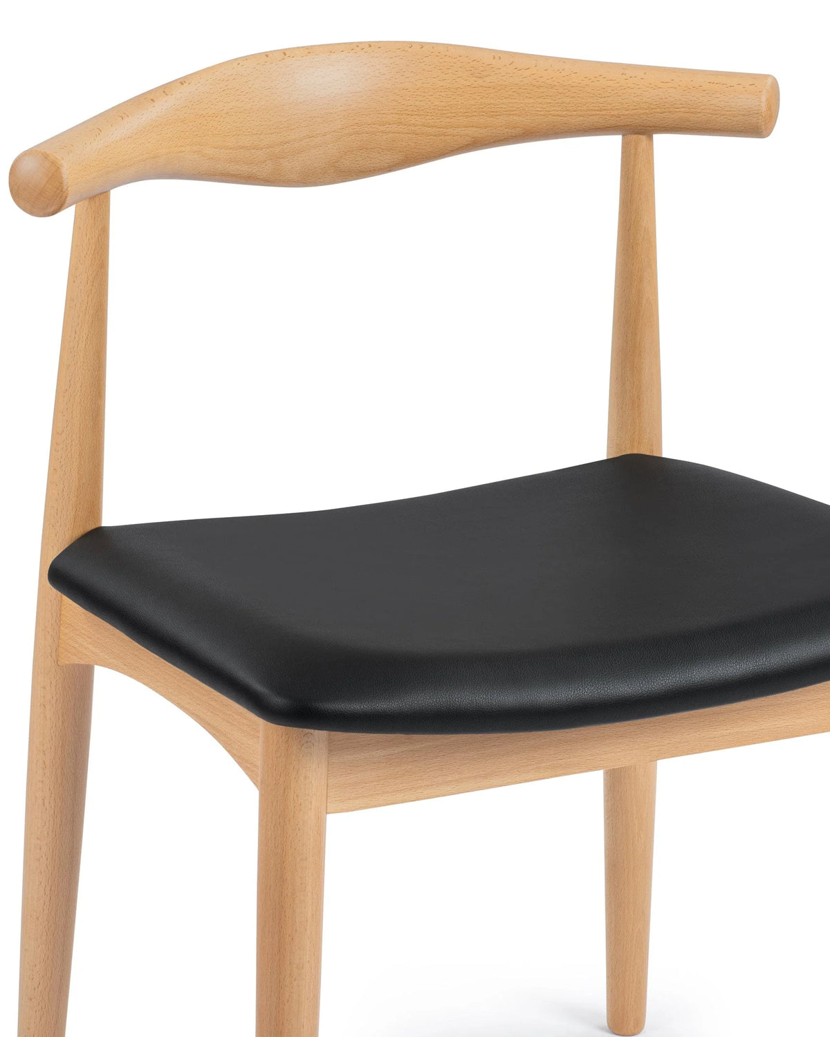 Curve 20 wide™ dining chair | sculpted wood - chairs wide | madorne