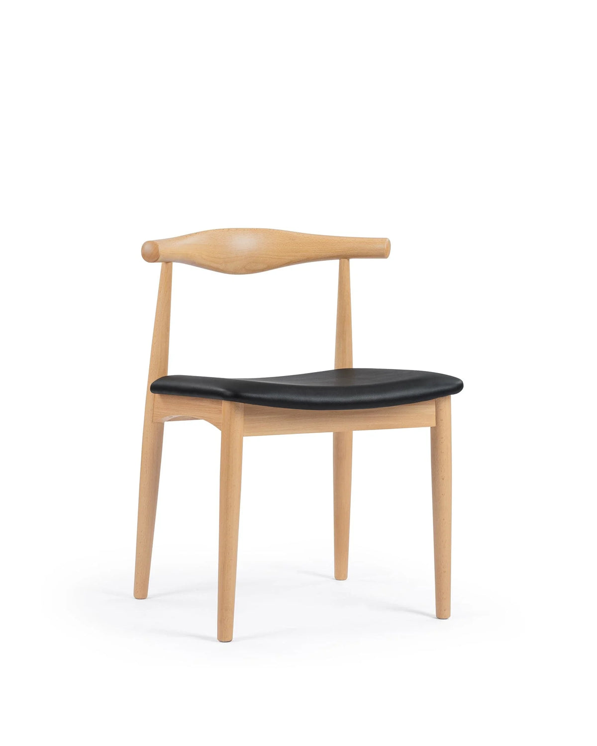 Curve 20 wide™ dining chair | sculpted wood - chairs wide | madorne