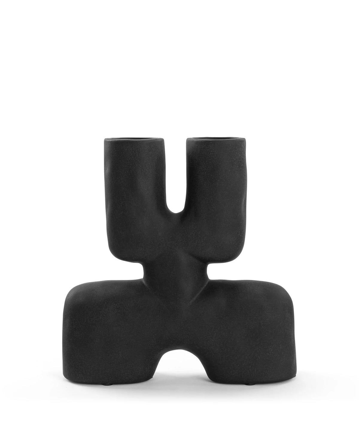 Dana duo™ vase mini | black - duo - decor inspired by cobra double | madorne