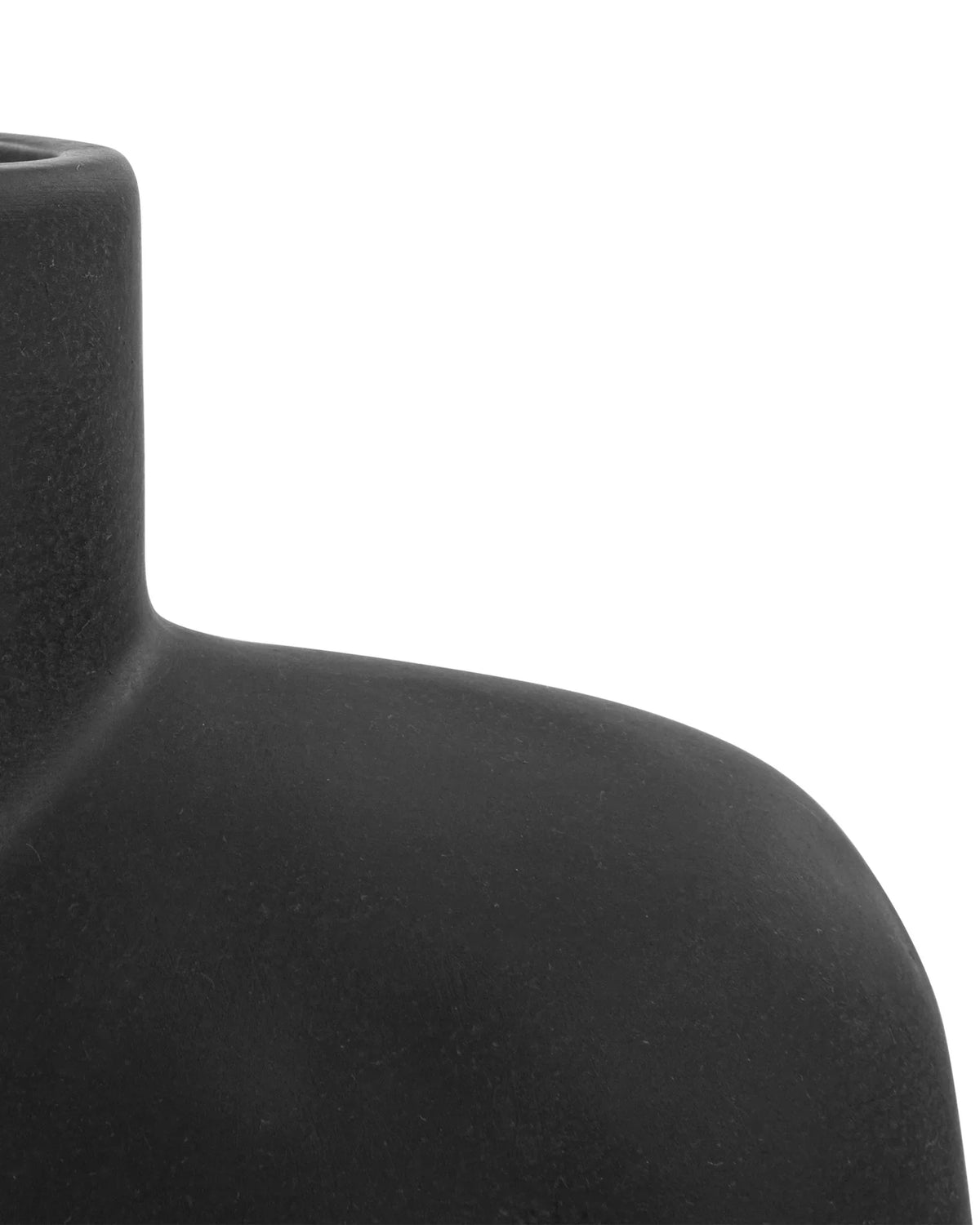 Dana uno™ vase mini | black - uno - decor inspired by cobra | madorne