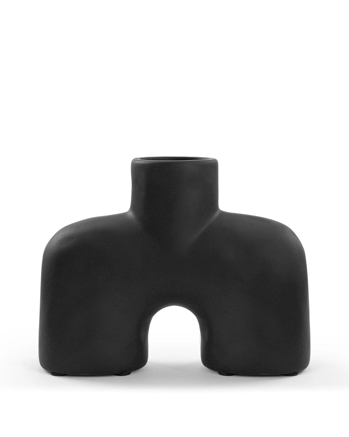 Dana uno™ vase mini | black - uno - decor inspired by cobra | madorne